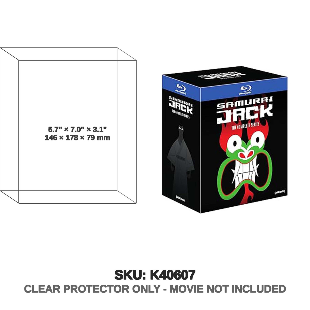 Samurai Jack - The Complete Series - Blu Ray Samurai Jack - The Complete Series - Blu Ray