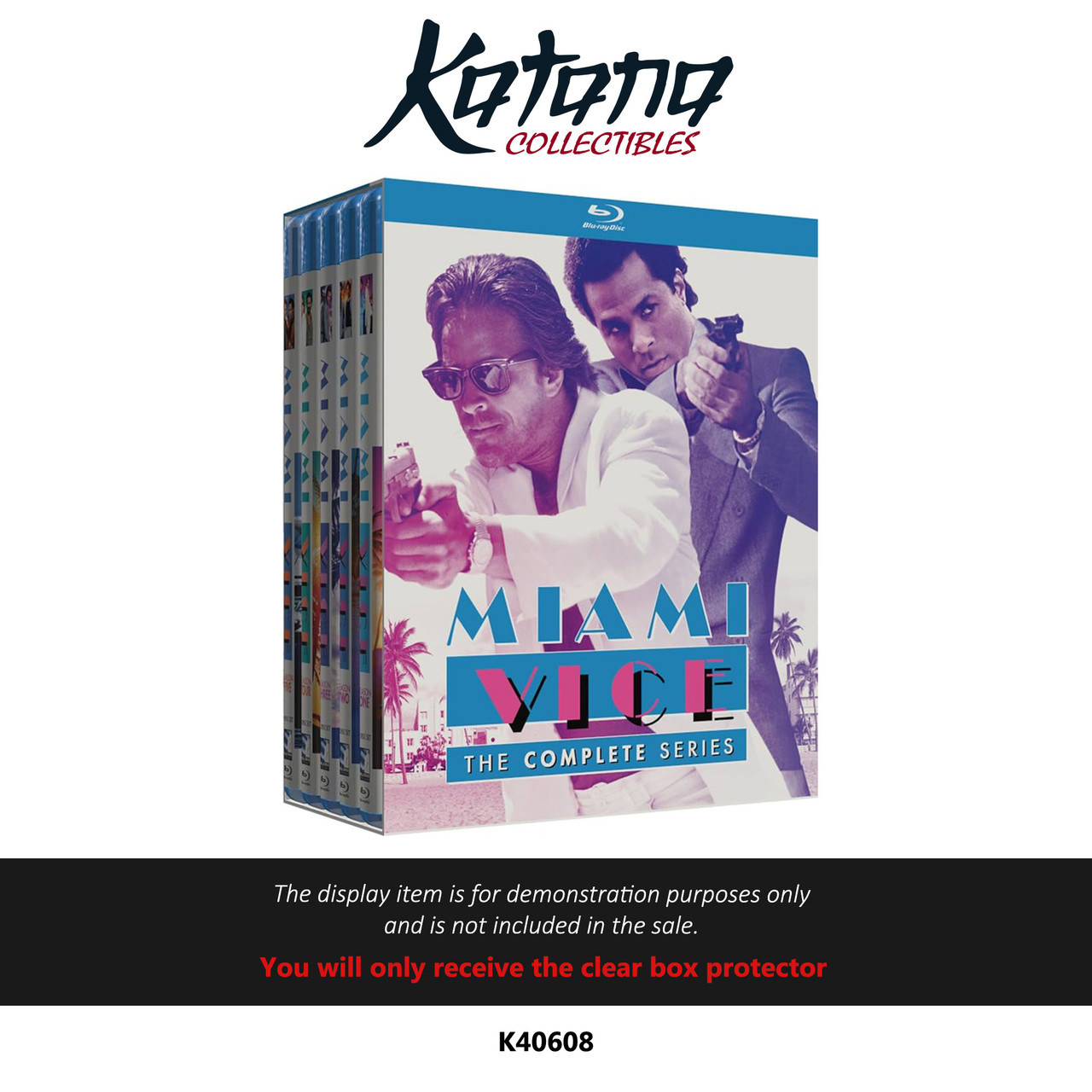 Katana Collectibles Protector For Miami Vice - The Complete Series - Blu Ray