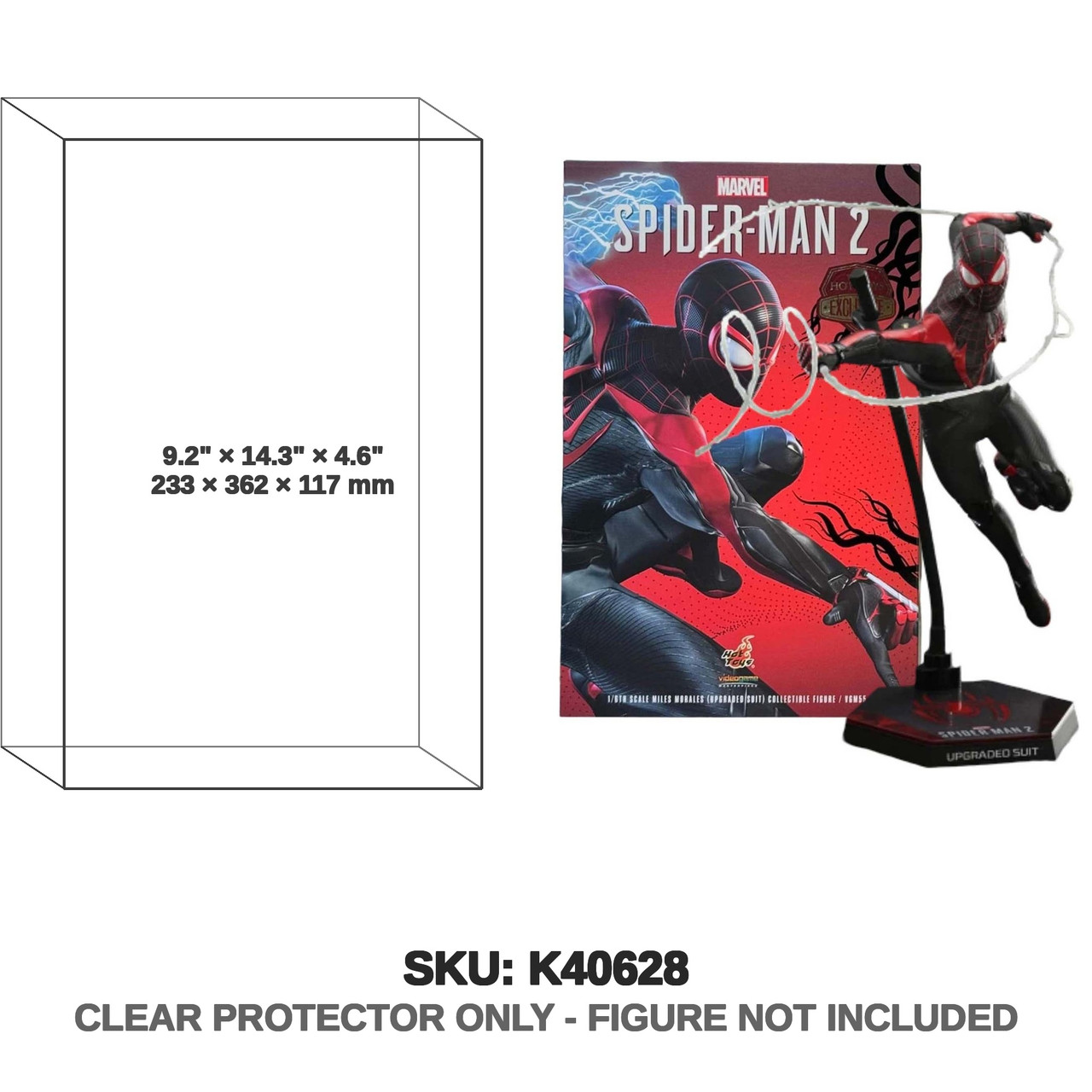 Hot Toys Marvel Spider-Man 2 Miles Morales Upgraded Suit 1/6 Scale Collectible Figure VGM55