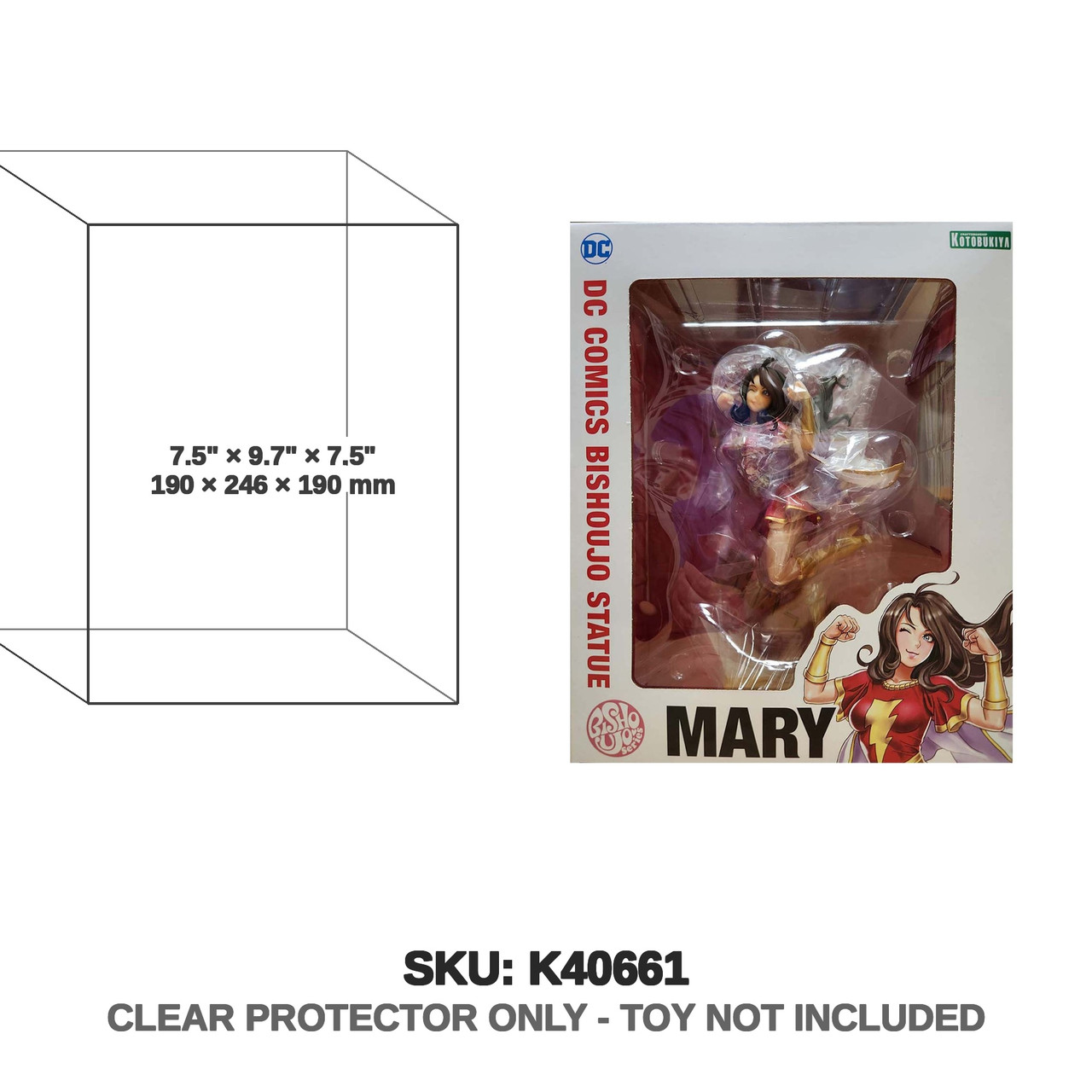 Kotobukiya Dc Comics Bishoujo Mary (Shazam Family) Statue