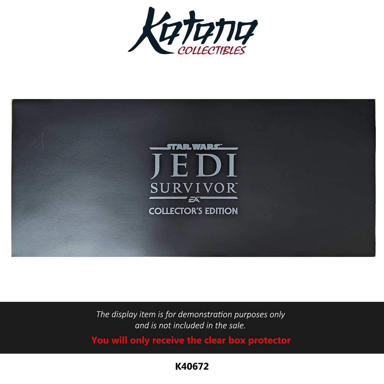 Katana Collectibles Protector For Star Wars Survivor Collector'S Edition