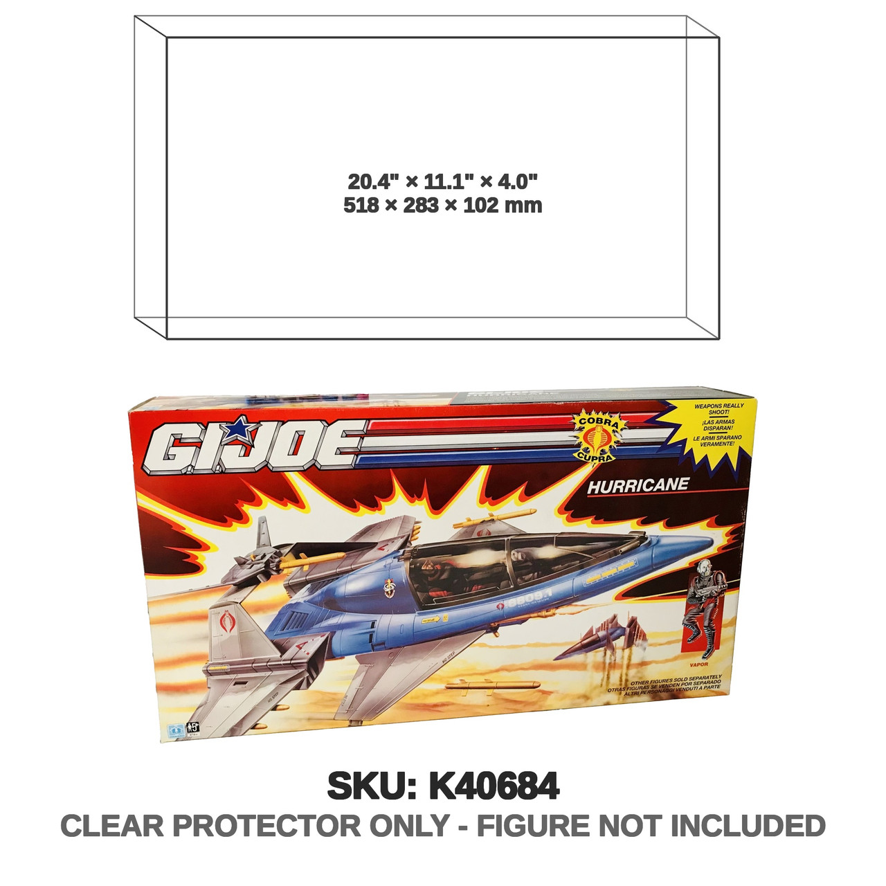 Hasbro G.I. Joe European V-Tol Hurricane Vehicle