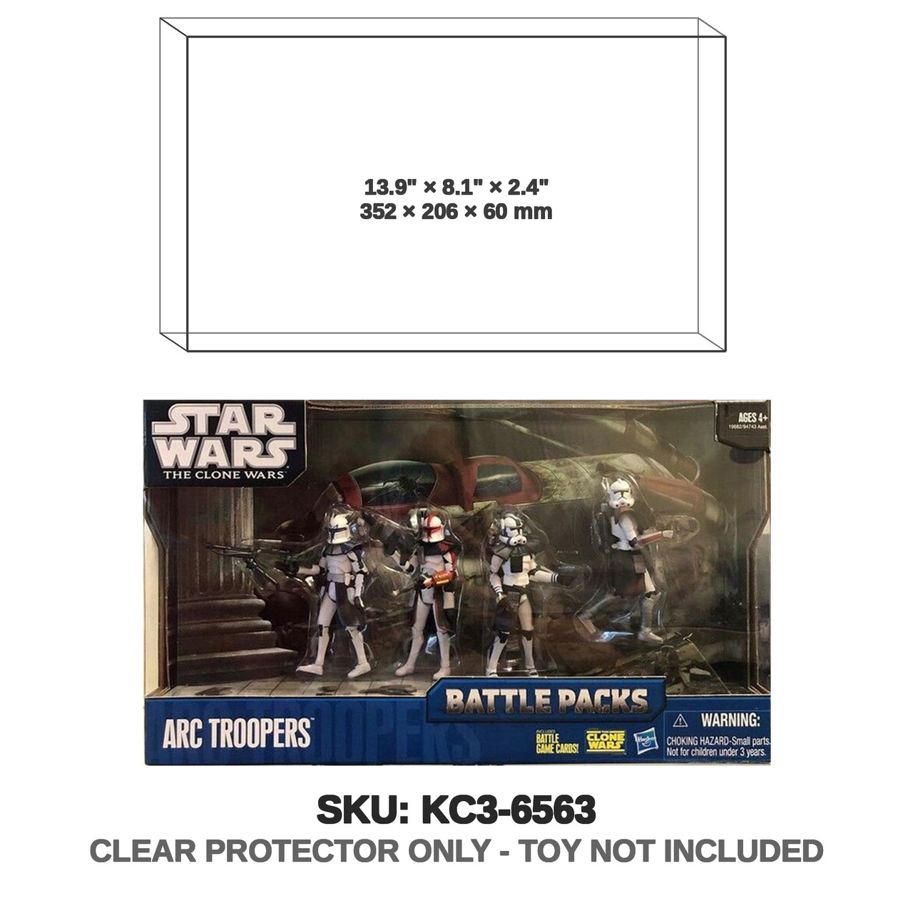 Hasbro Star Wars The Vintage Collection Arc Troopers Battlepack