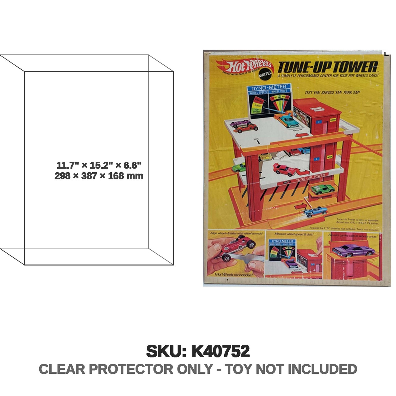 Mattel Hot Wheels Tune Up Tower