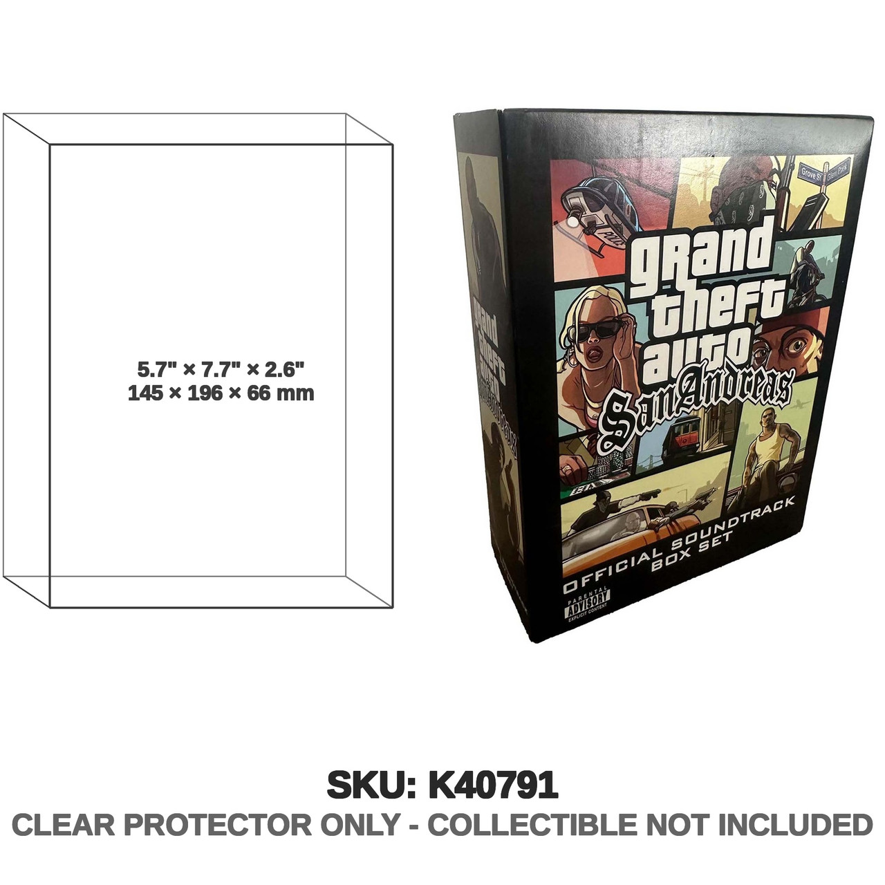 Grand Theft Auto San Andreas Official Soundtrack Vinyl Box Set