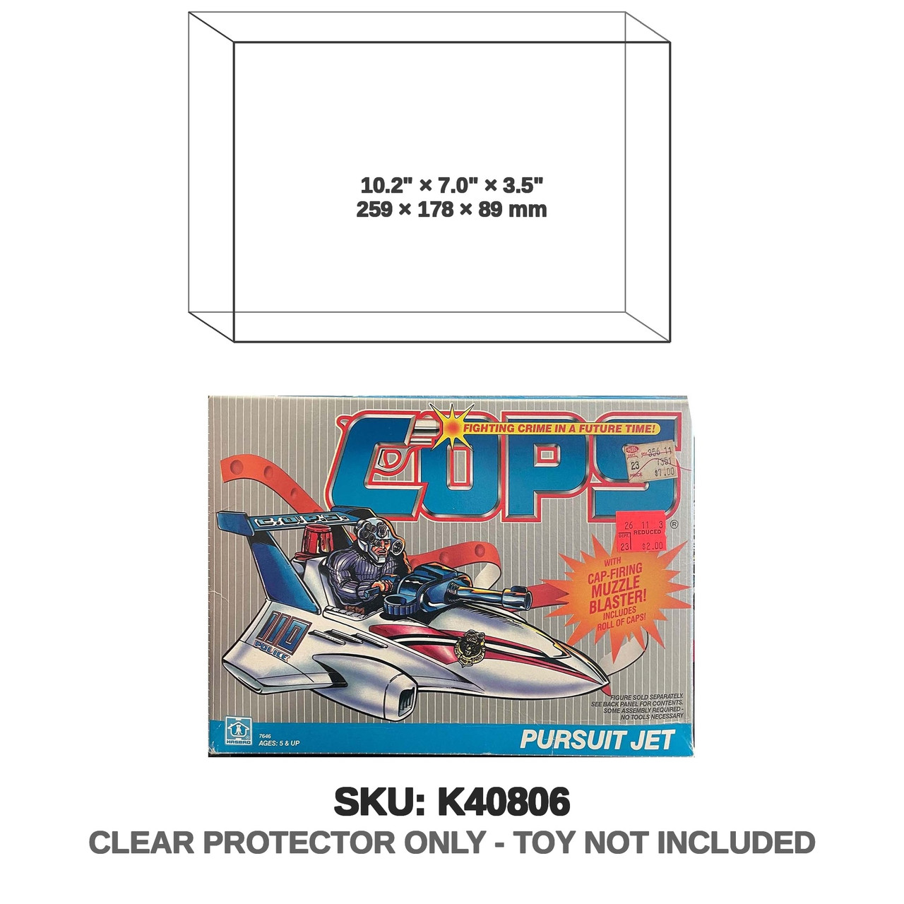 Hasbro COPS Pursuit Jet
