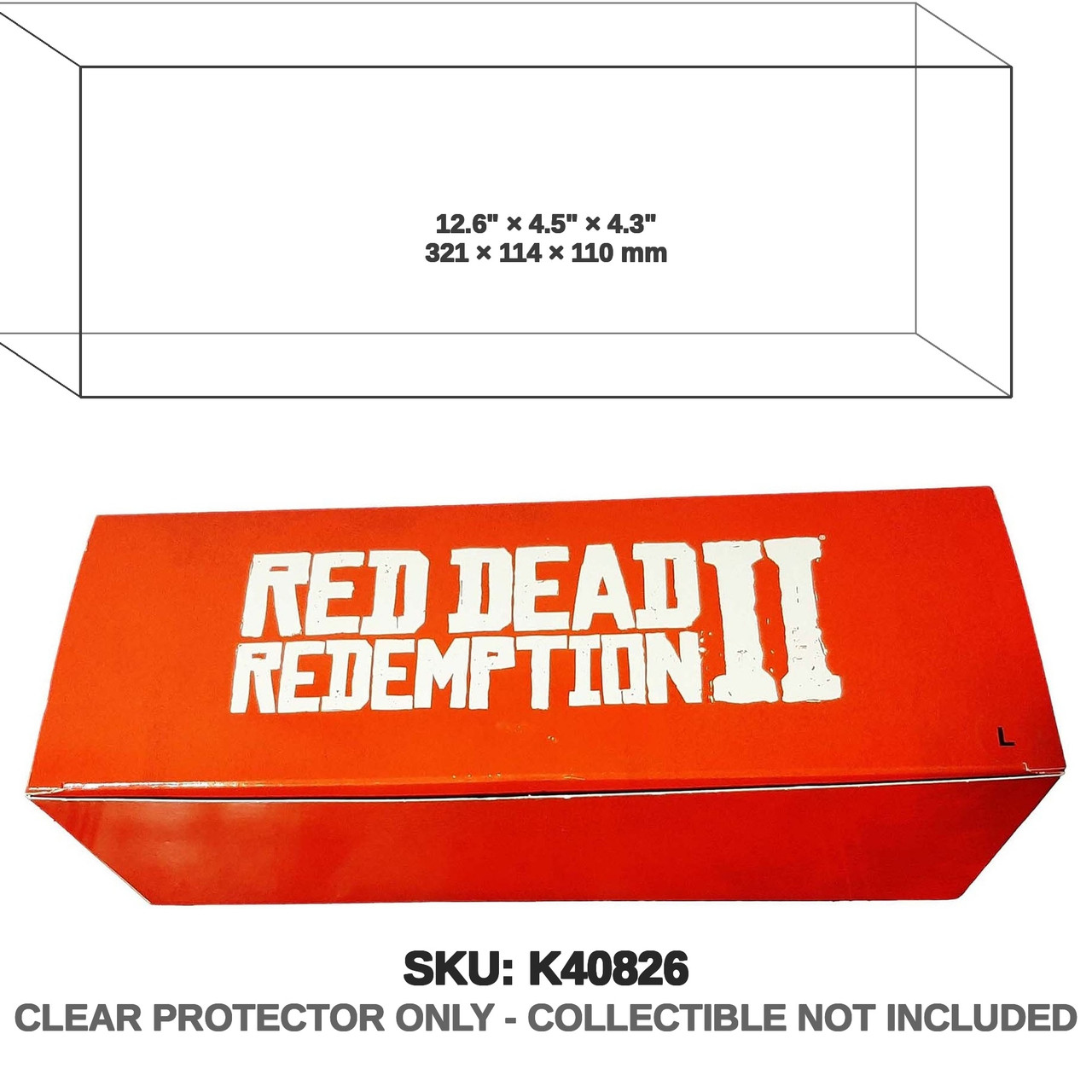 Rockstar Games Red Dead Redemption 2 Press Kit Box