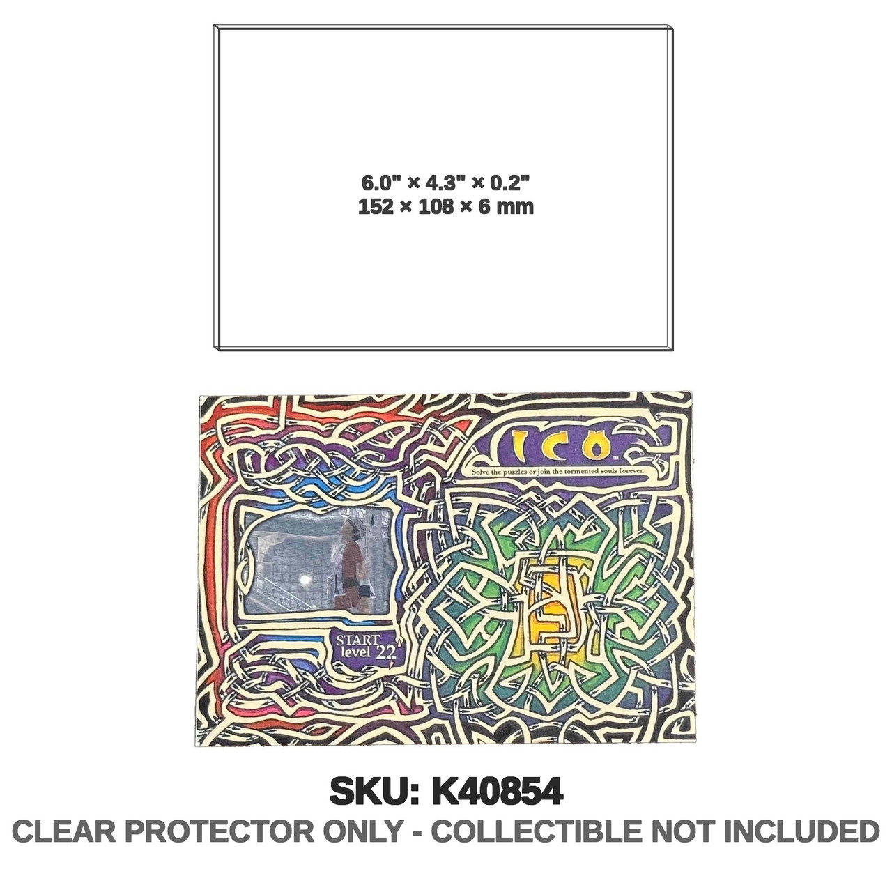Ico Maze Postcard