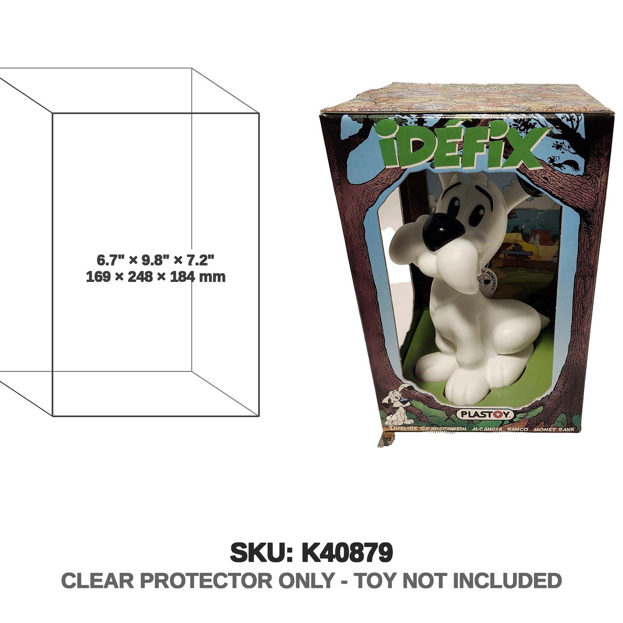 Playstoy Asterix Idefix Coin Bank