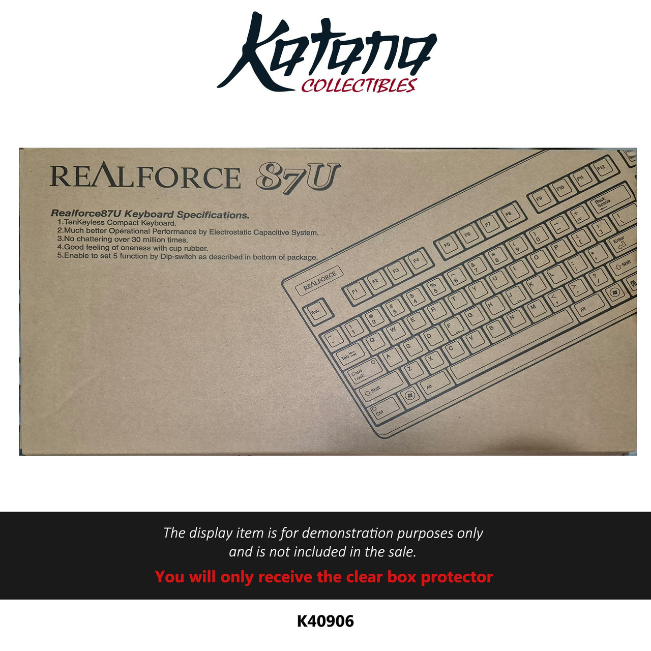 Katana Collectibles Protector For (Realforce) 87U Keyboard(KR)