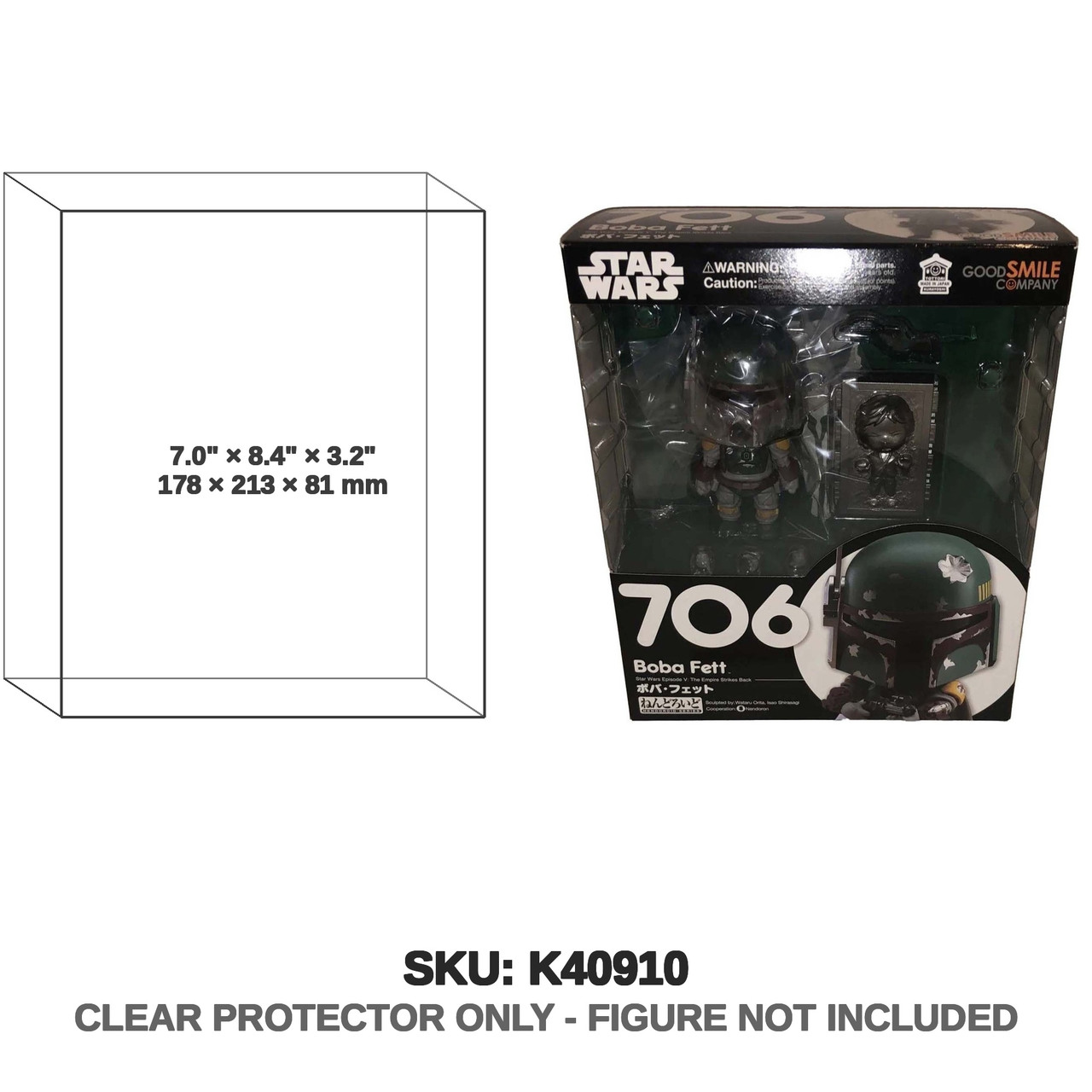 Good Smile Company Star Wars Nendoroid 706 Boba Fett Figure