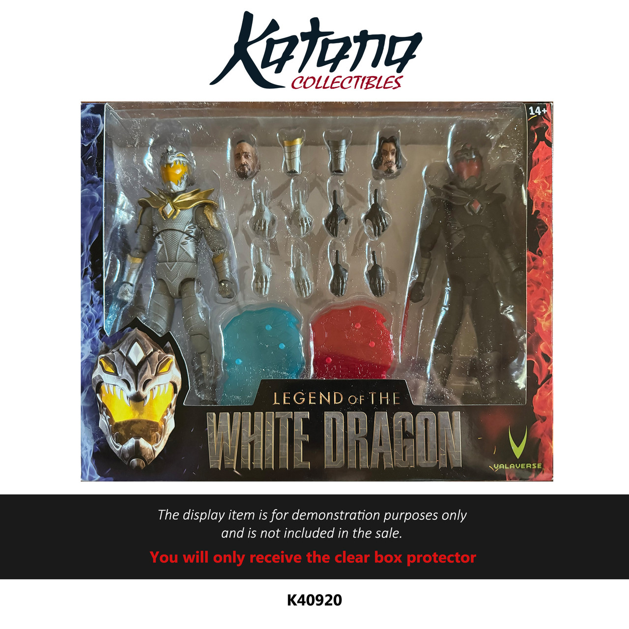 Katana Collectibles Protector For Legend Of The White Dragon 2-Pack