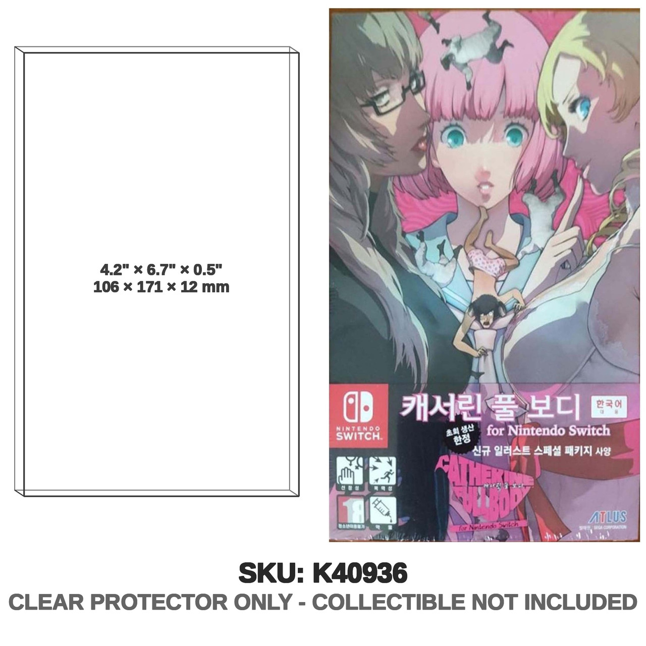Atlus Catherine Full Body Nintendo Switch Korean Version