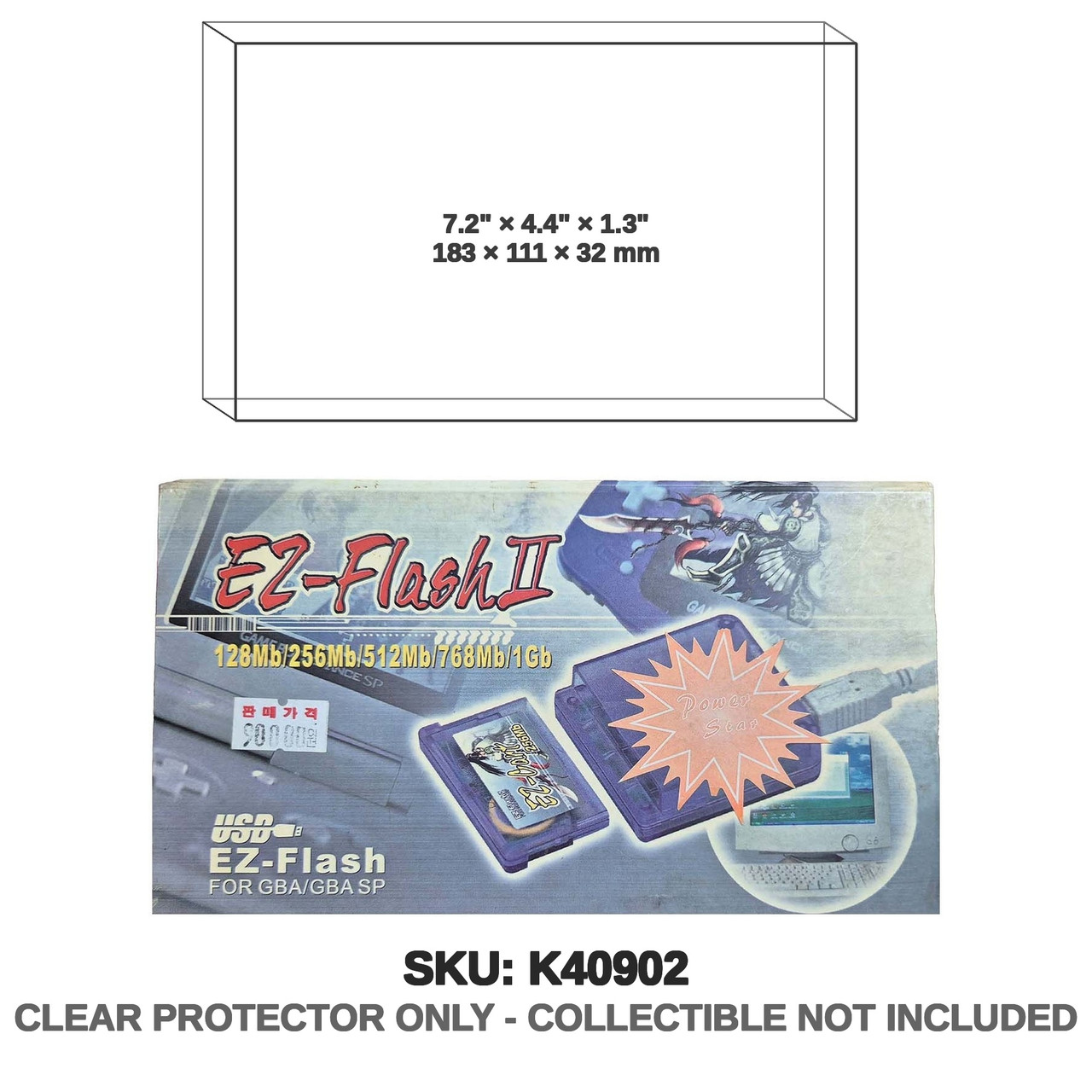 EZ Flash II Game Boy Advance Cartridge