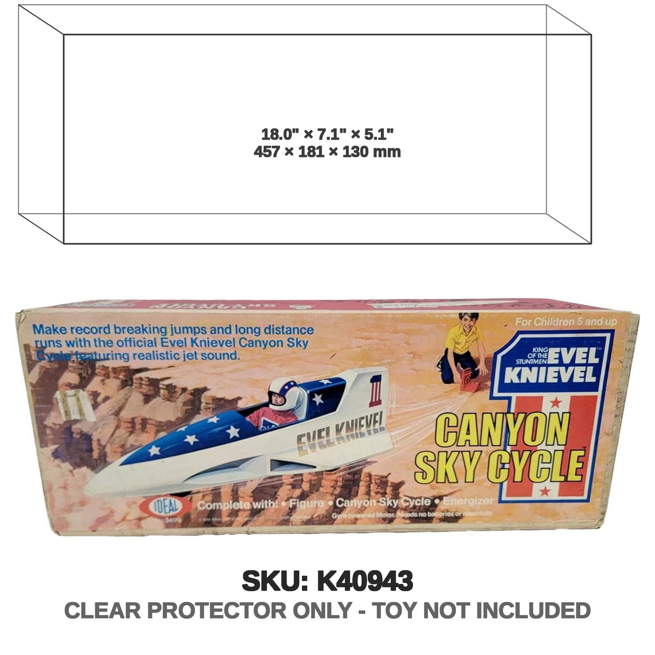 Ideal Evel Knievel Canyon Sky Cycle
