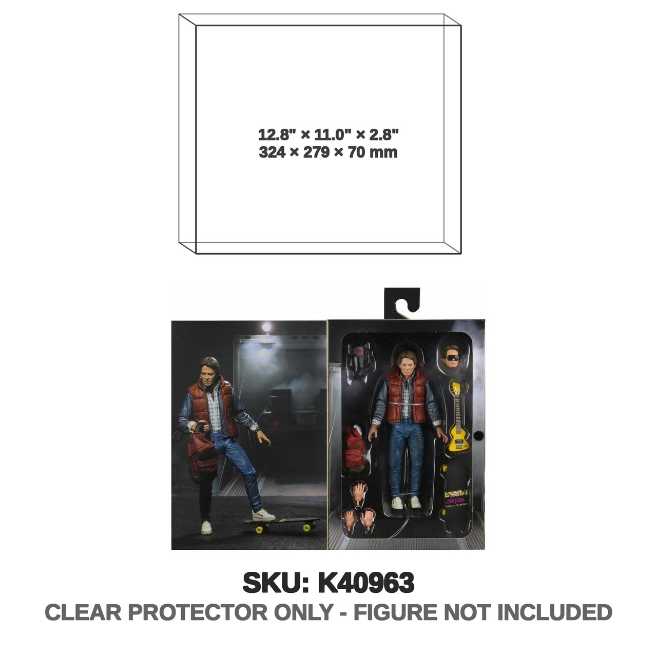 NECA Back to the Future Ultimate Marty McFly 7 Inch Action Figure