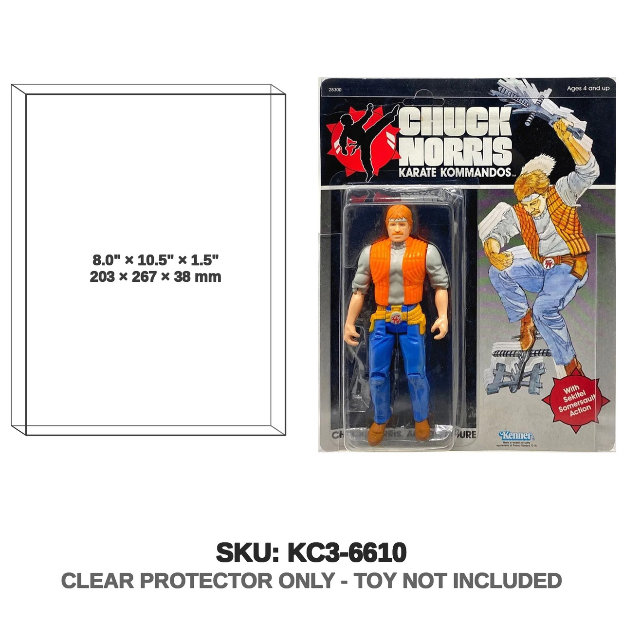 Chuck Norris Karate Kommandos 1986 Figure