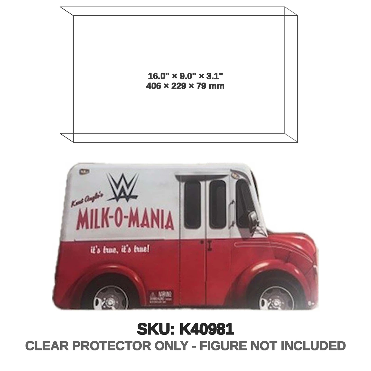 Kurt Angle WWE Milk-O-Mania Truck