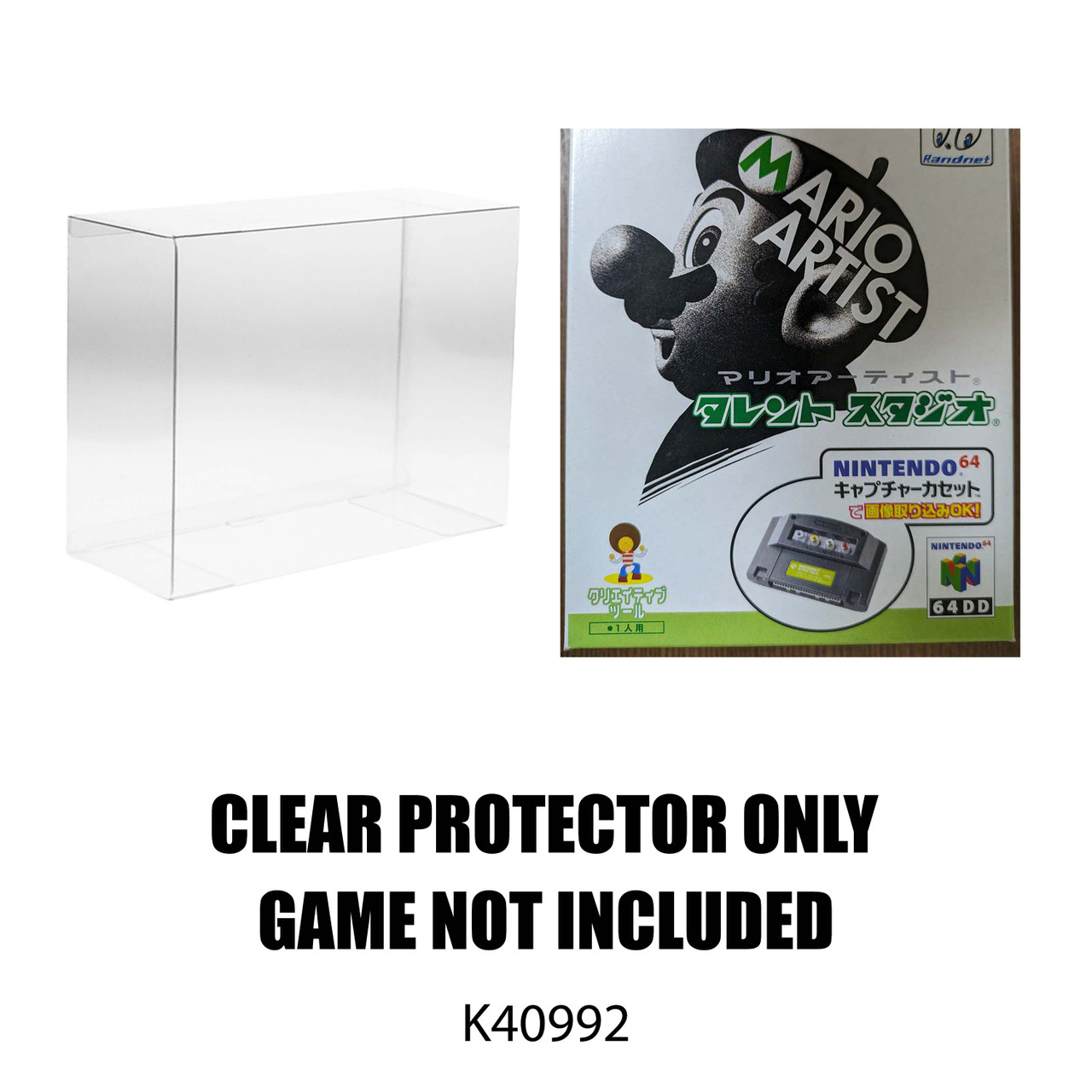Protector For Nintendo 64Dd Mario Artist Talent Studio