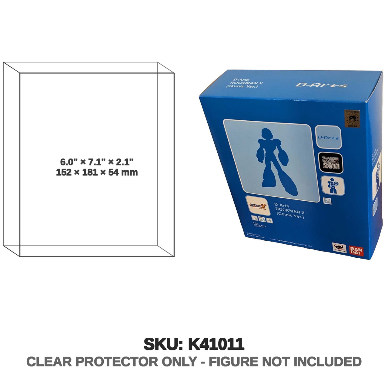 Bandai Mega Man D-Arts Rockman X Comic Ver.