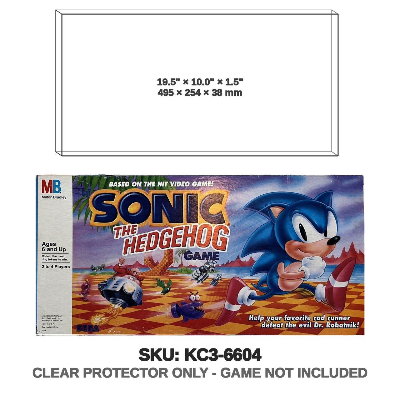 Milton Bradley Sonic the Hedgehog Board Game