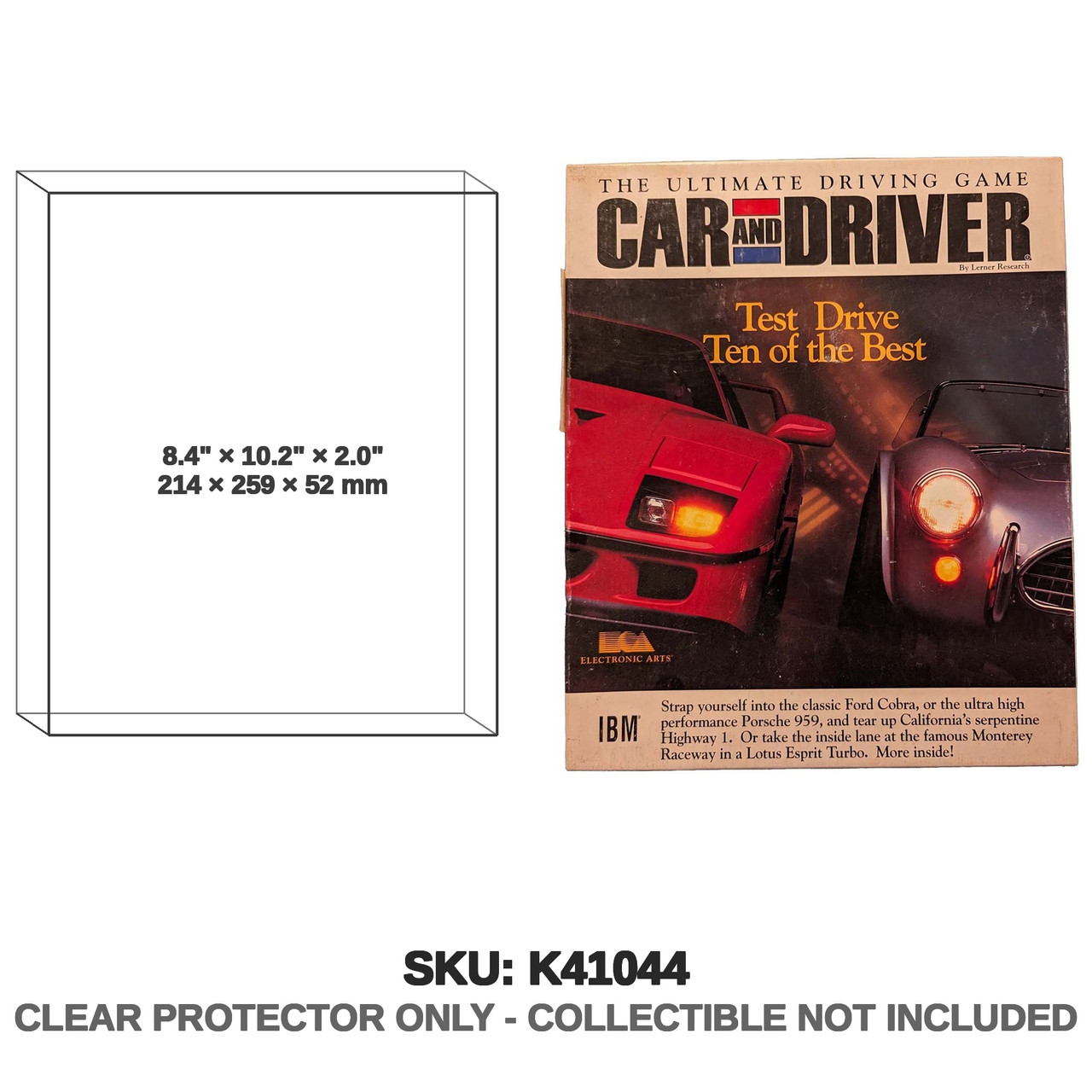 Microprose Car & Driver IBM PC