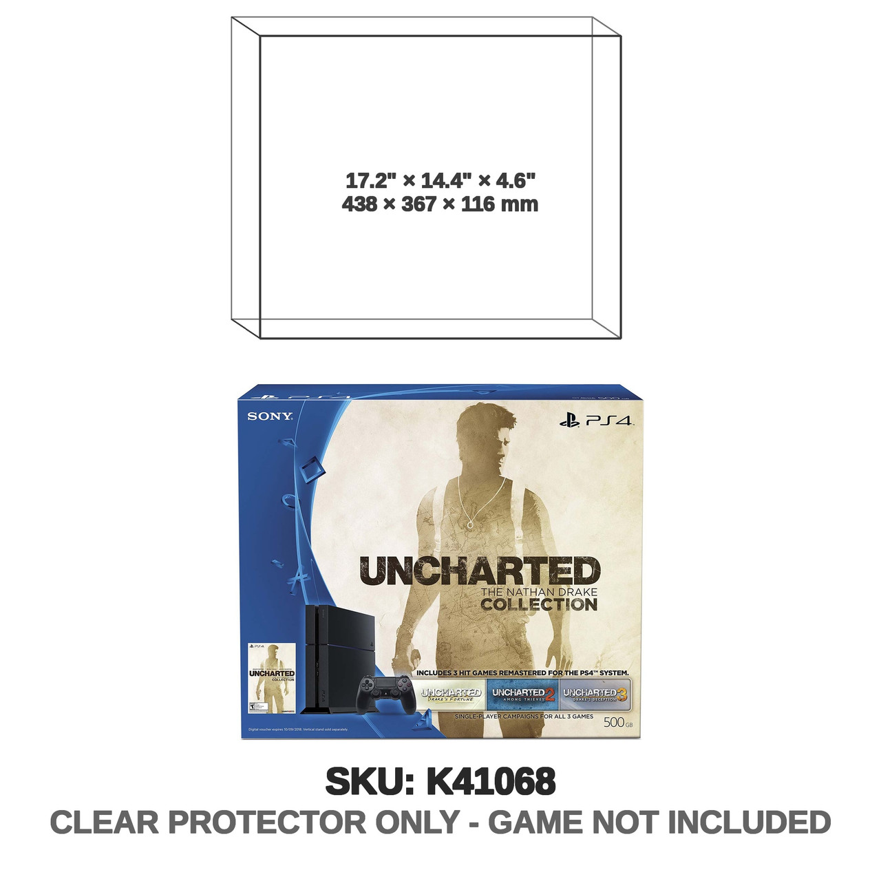 Sony Uncharted The Nathan Drake Collection PS4 500GB Bundle
