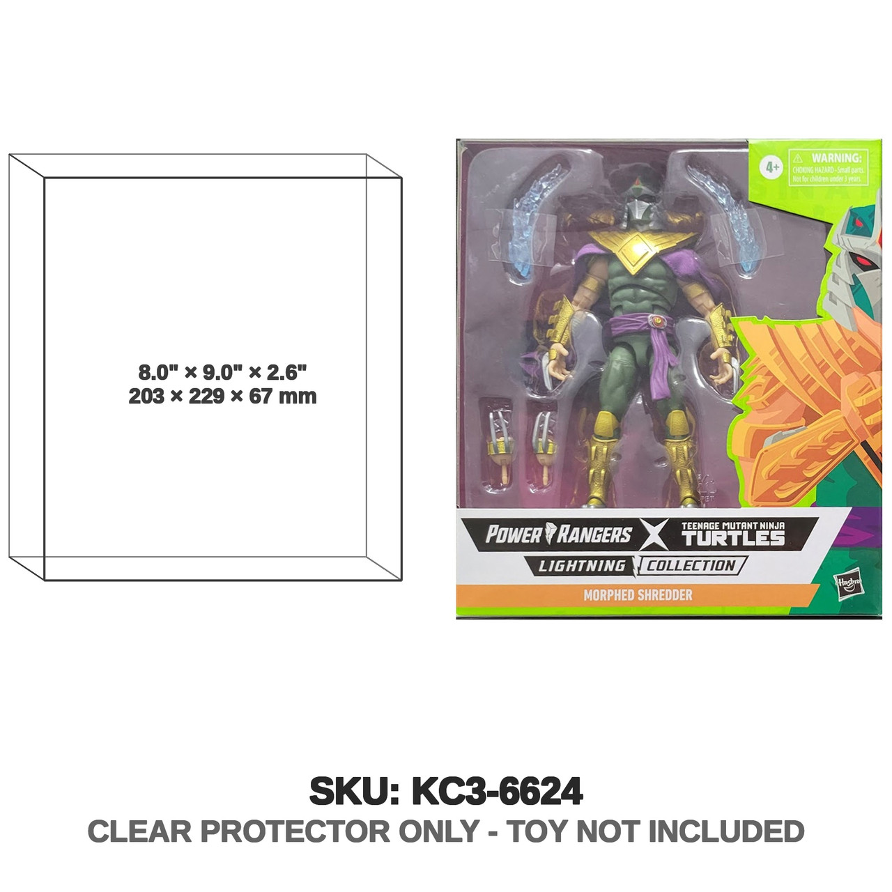 Hasbro Power Rangers Lightning Collection Morphed Shredder