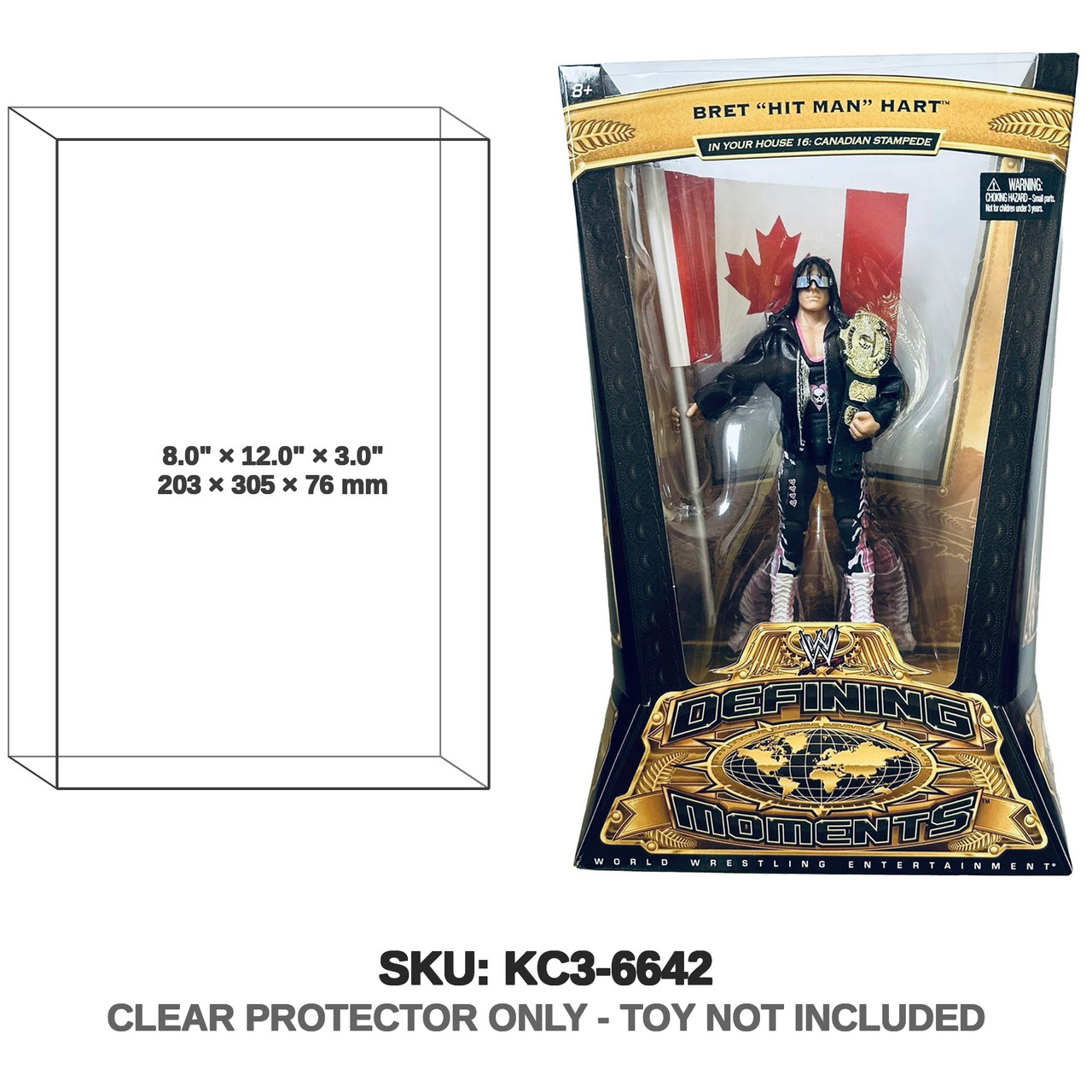 Bret Hart WWE Defining Moments 2011 Figure