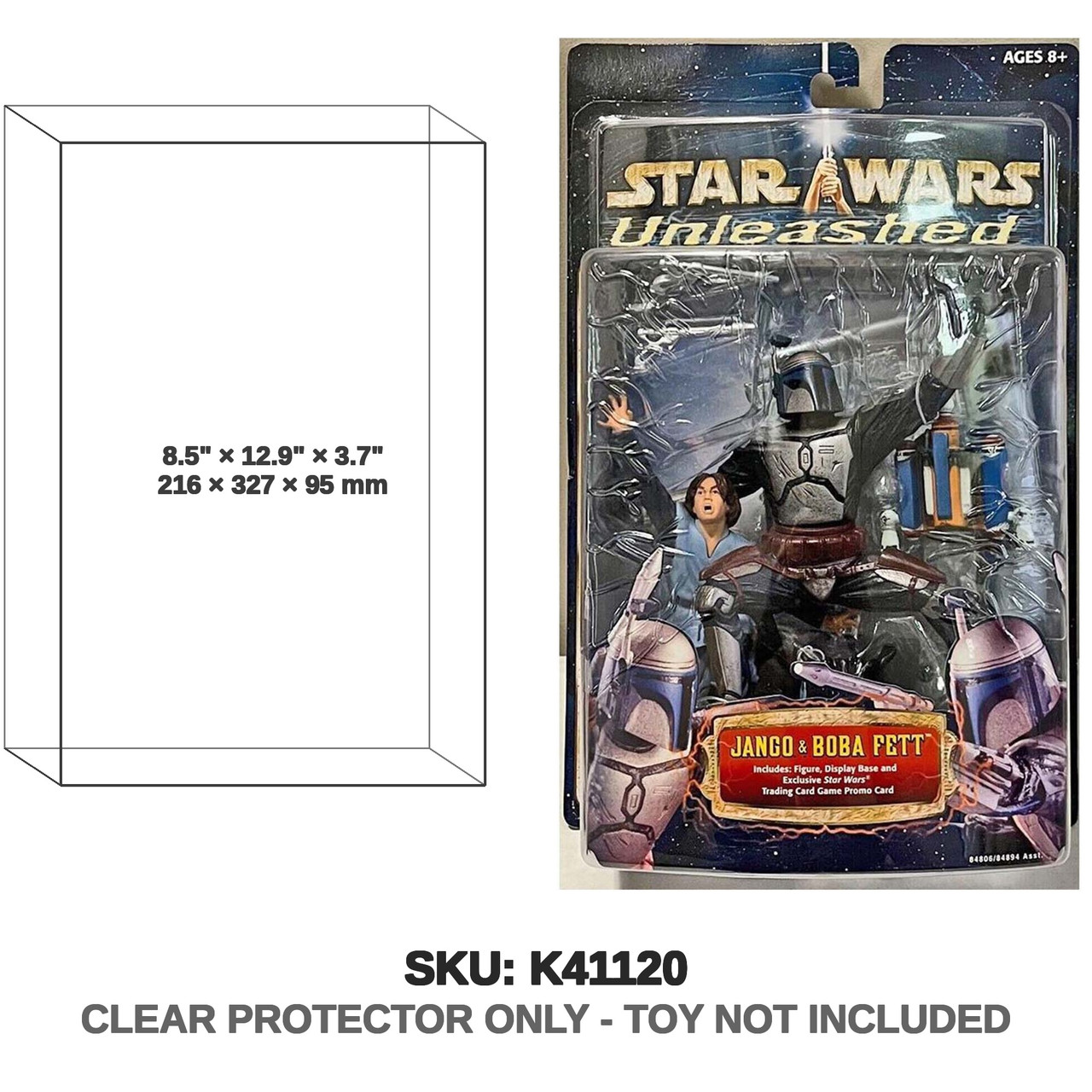 Jango & Boba Fett Star Wars Unleashed Figure