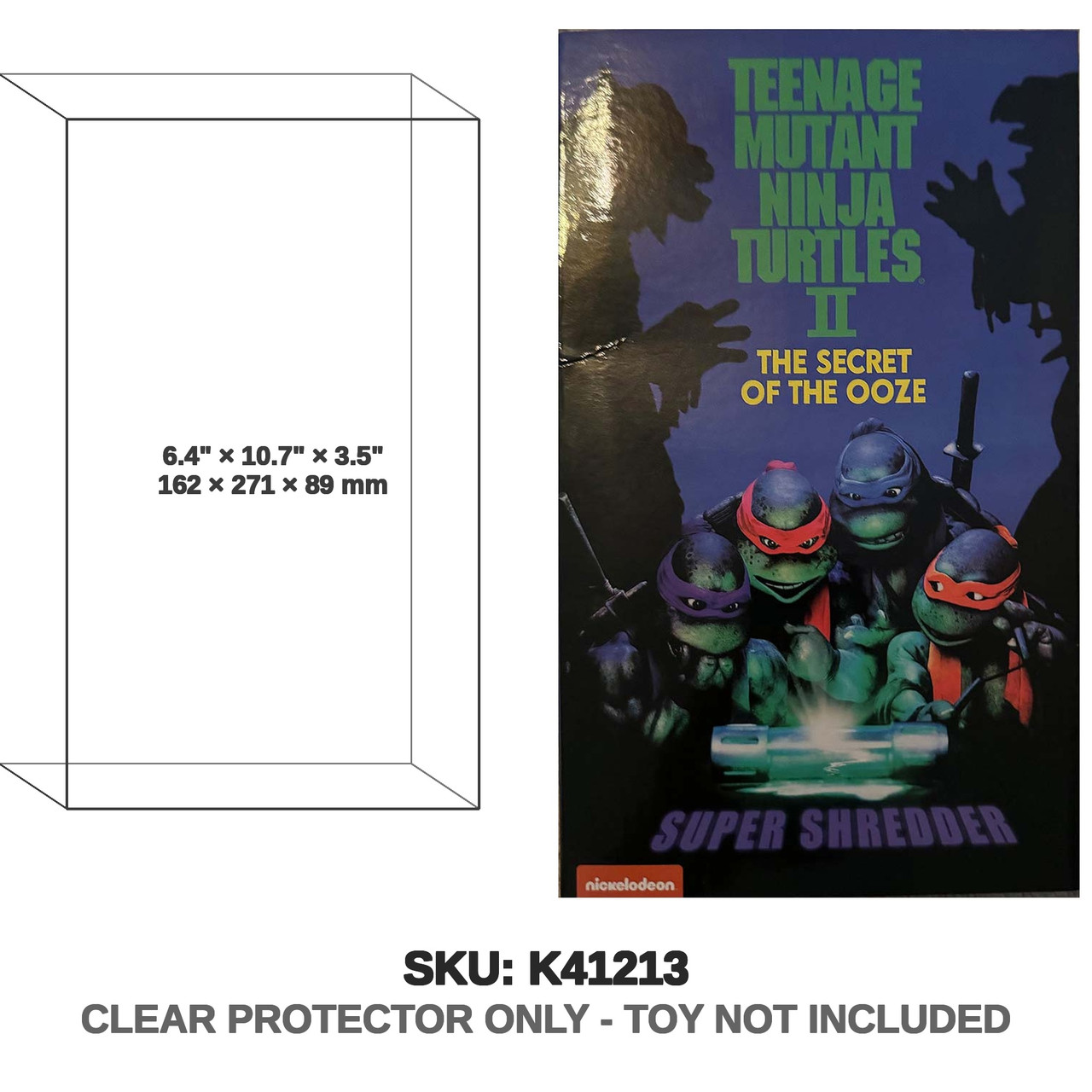 Super Shredder TMNT 2 Secret of the Ooze Figure