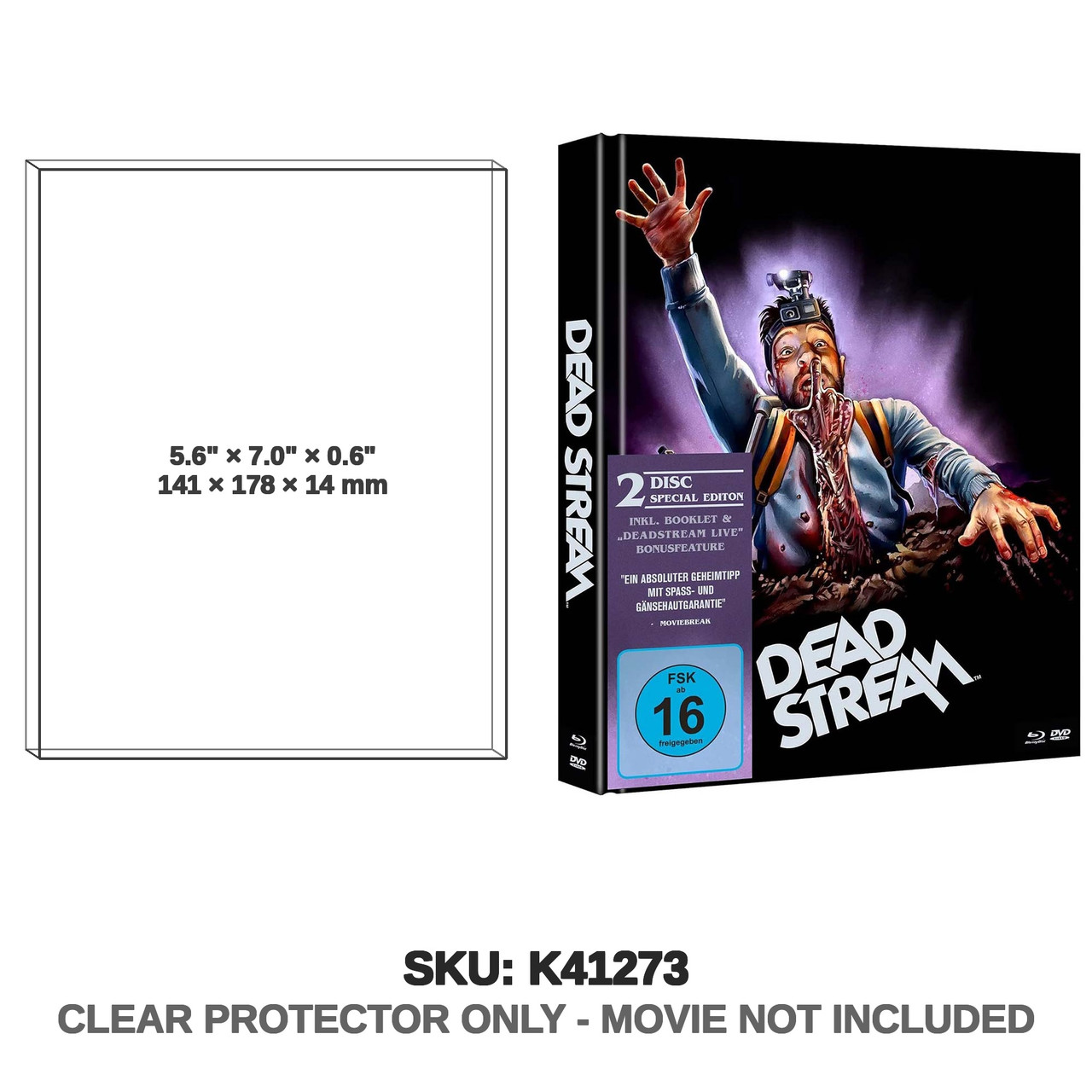 Deadstream Mediabook Blu-ray German