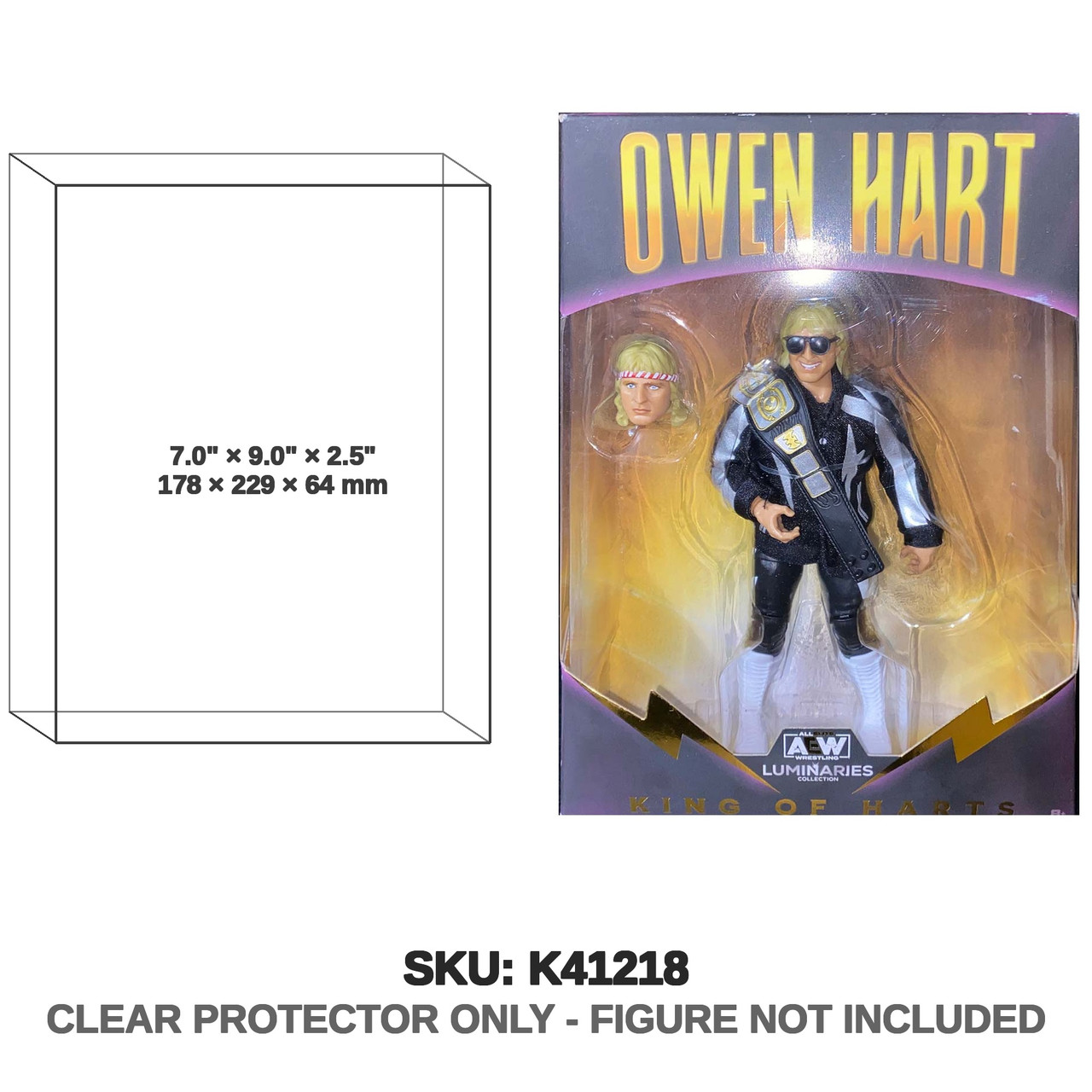 Owen Hart AEW Luminaries Exclusive Figure