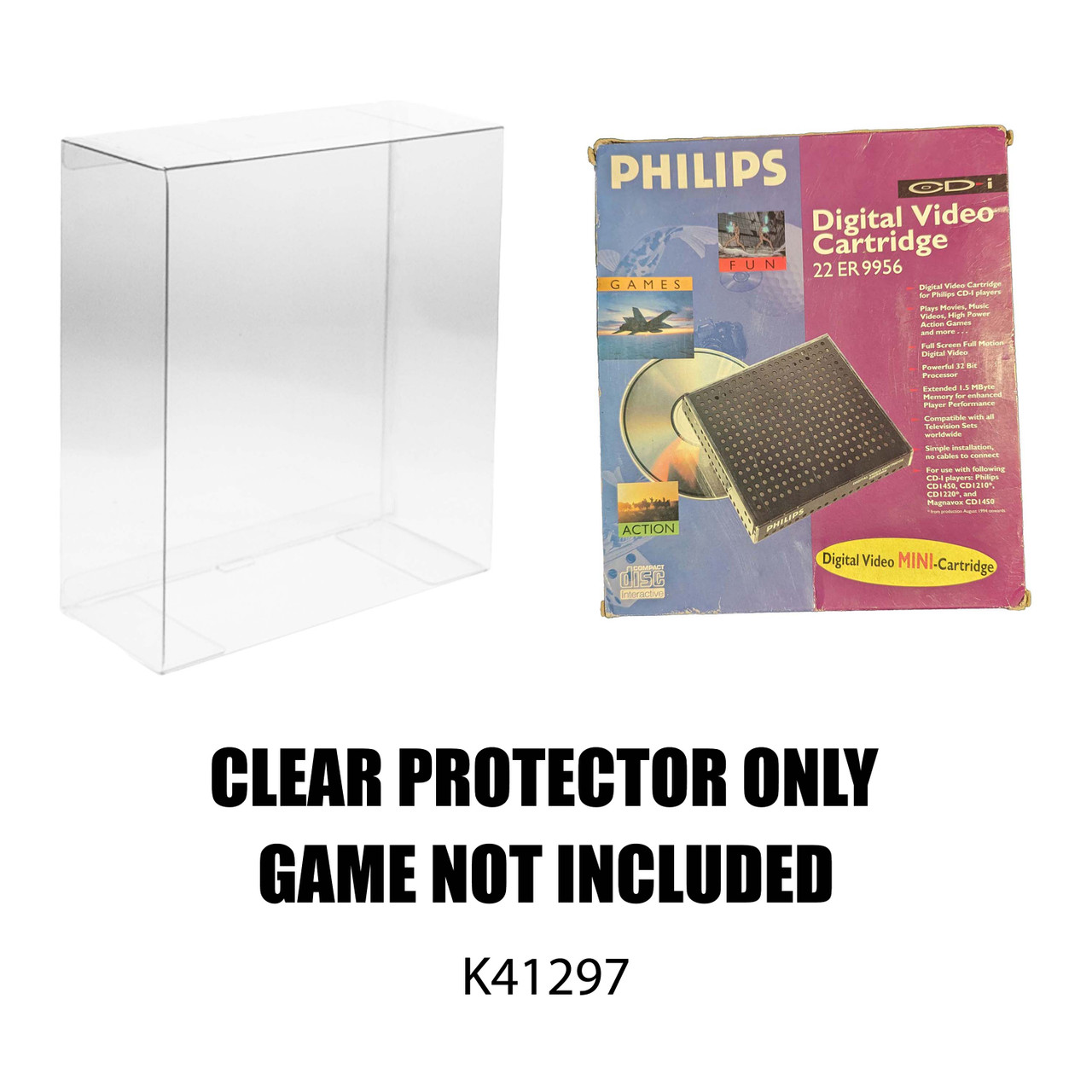 Protector For Philips CD-i Digital Video Cartridge