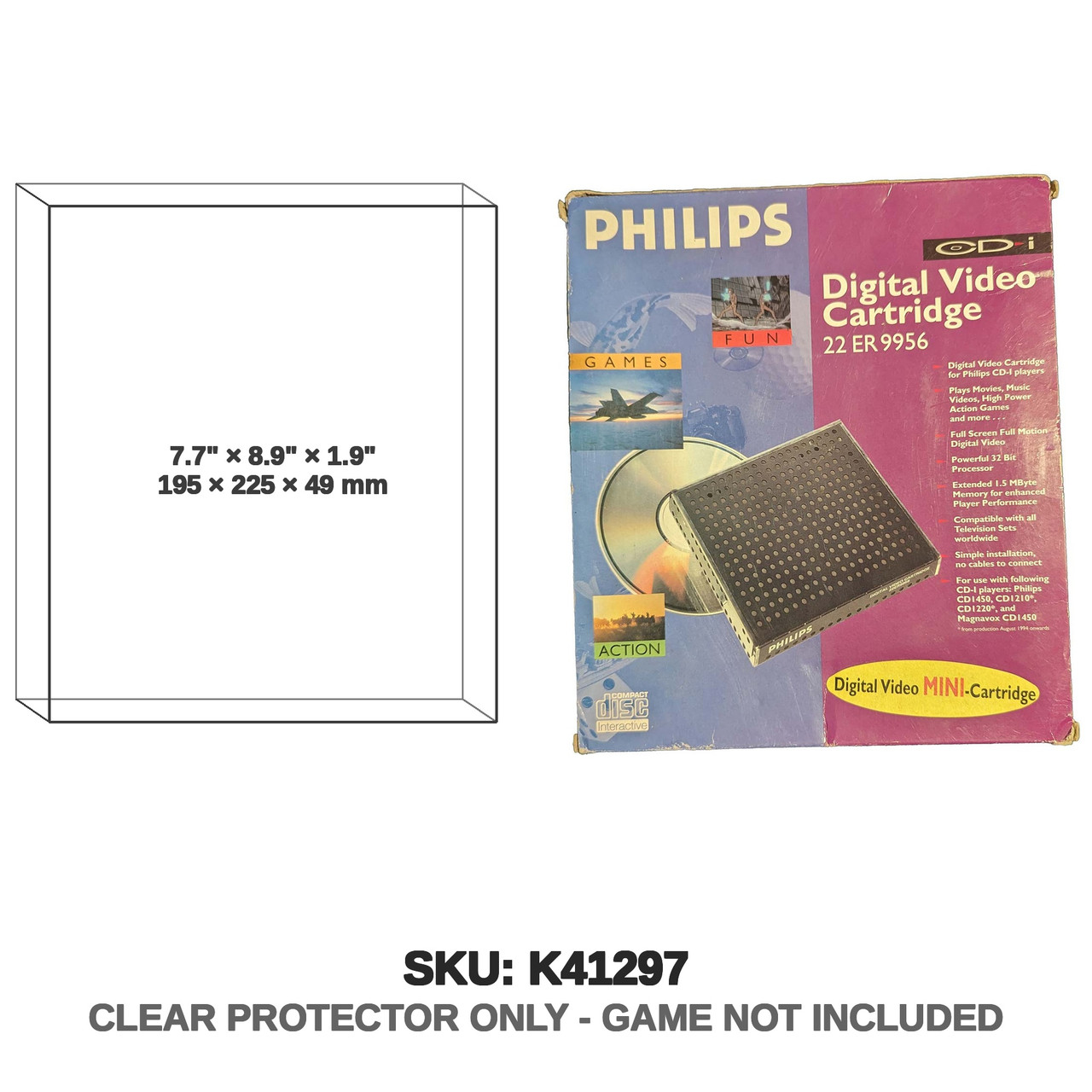 Philips CD-i Digital Video Cartridge