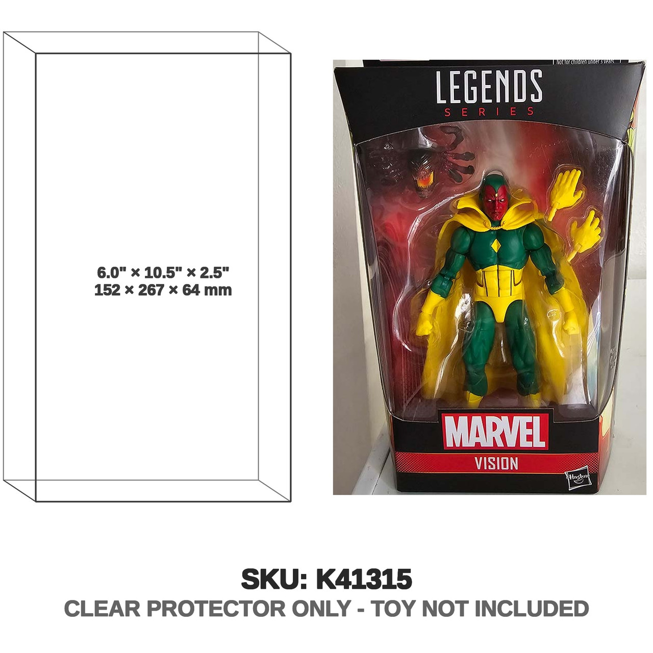 Vision Marvel Legends Figure