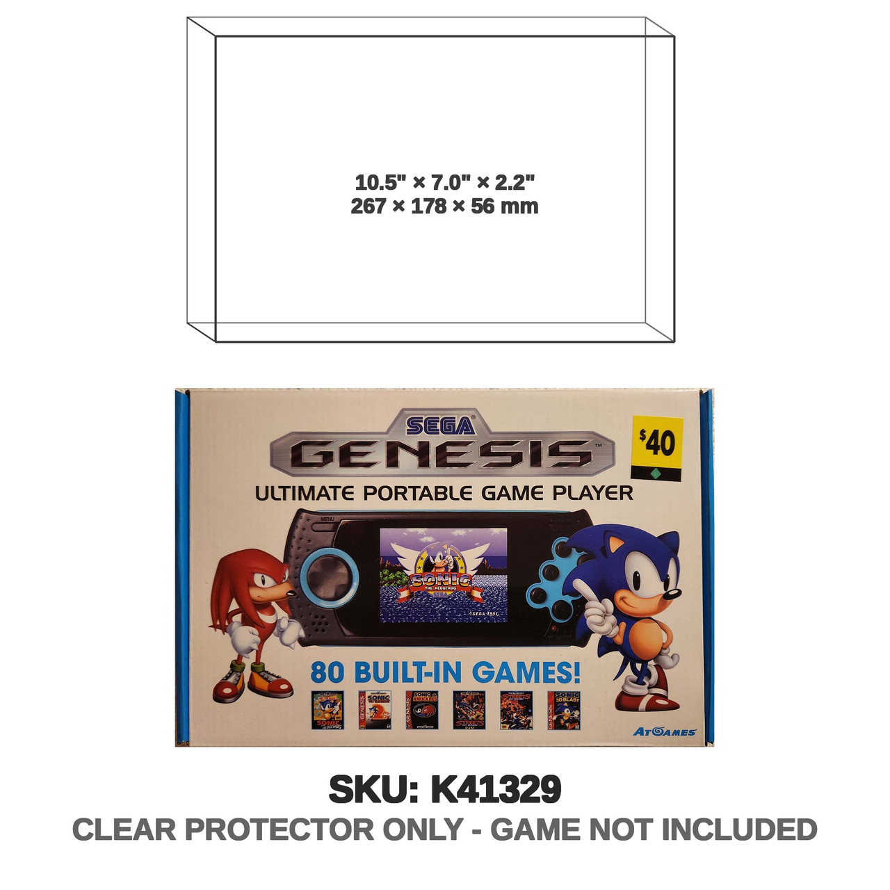 Atgames Sega Genesis Ultimate Portable Game Player