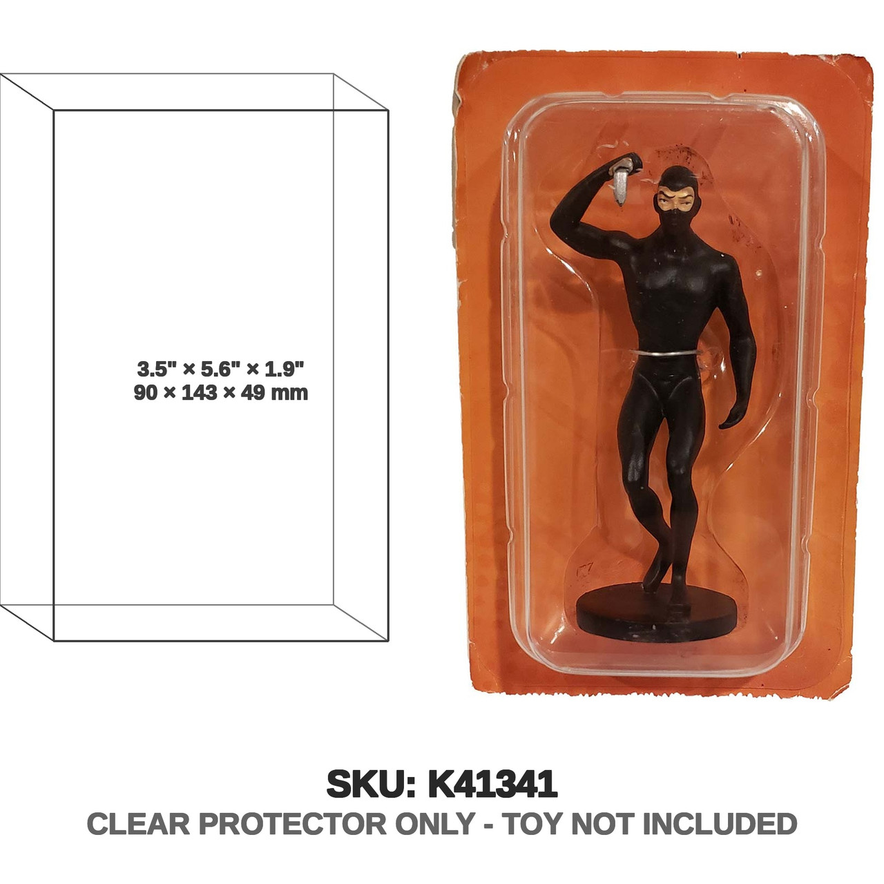 Diabolik Metal 3 3/4 inch figure in Blister package