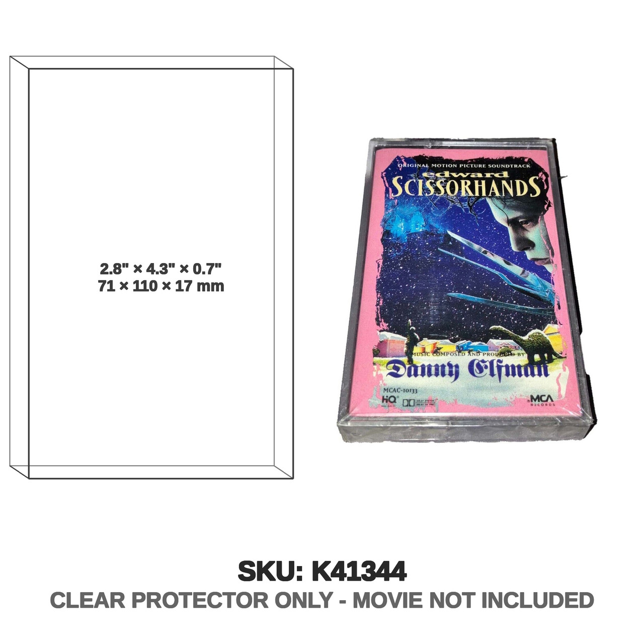 Edward Scissorhands Cassette