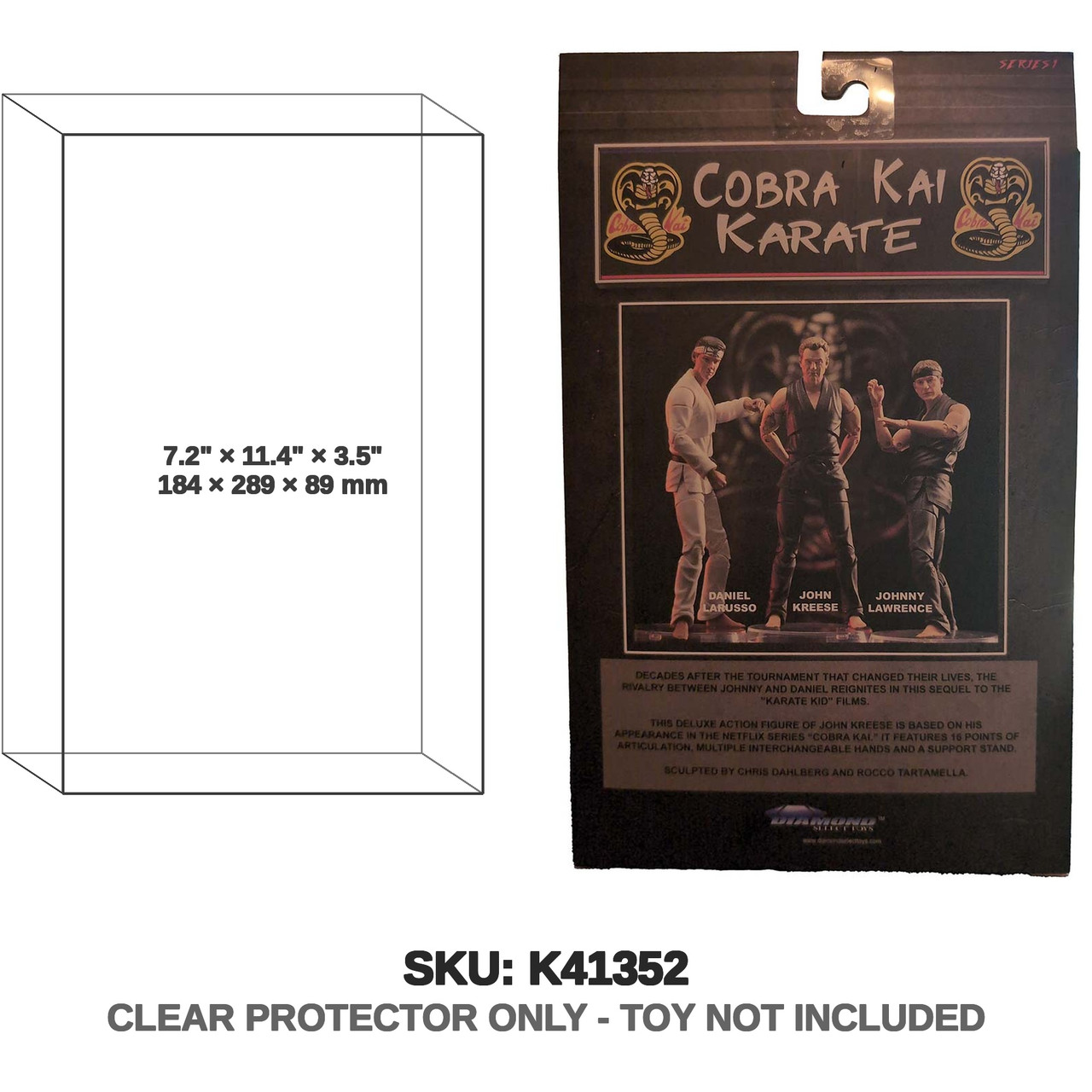 Diamond Select Toys Cobra Kai Johnny Lawrence Action Figure