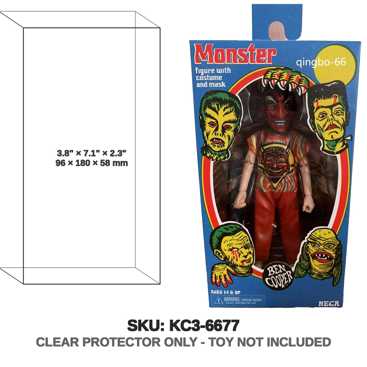 キャプテンKen 限定盤BOX 【未開封】 Protector For NECA Ben Cooper Monster Figure | Katana Collectibles