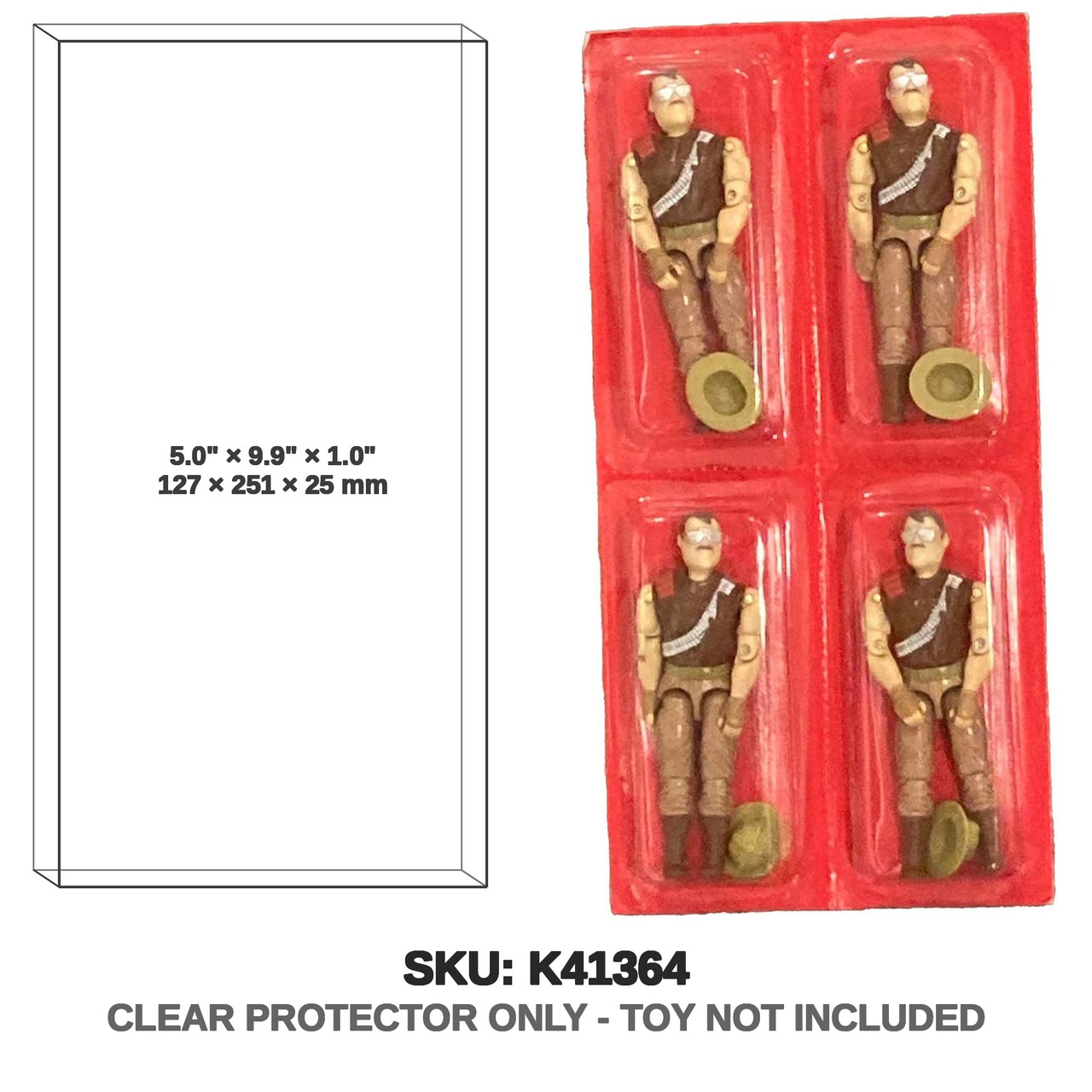 G.I. Joe Red Back Vehicle Driver Sgt Slaughter Uncut Sheet