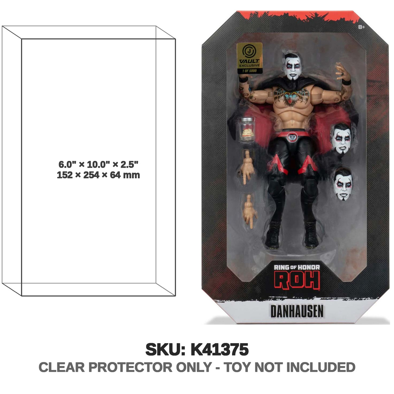 Danhausen WWE Ring of Honor Vault Exclusive Figure