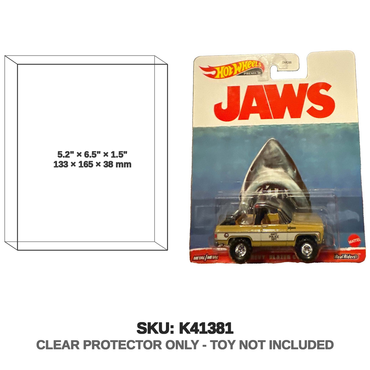 Mattel Hot Wheels Jaws 76 Chevy