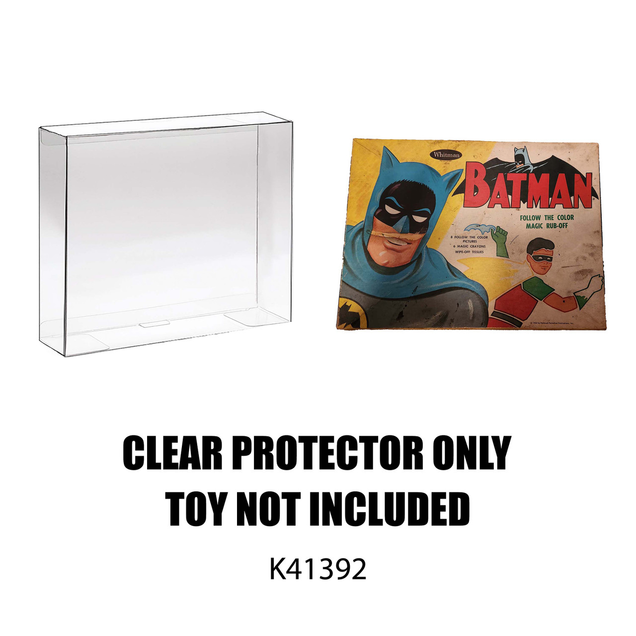 Protector For Batman Follow The Color Magic Rub-Off