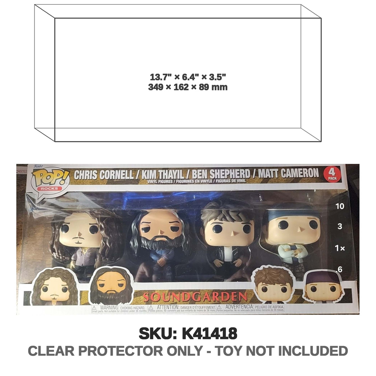 Soundgarden Pop! Rocks 4-Pack