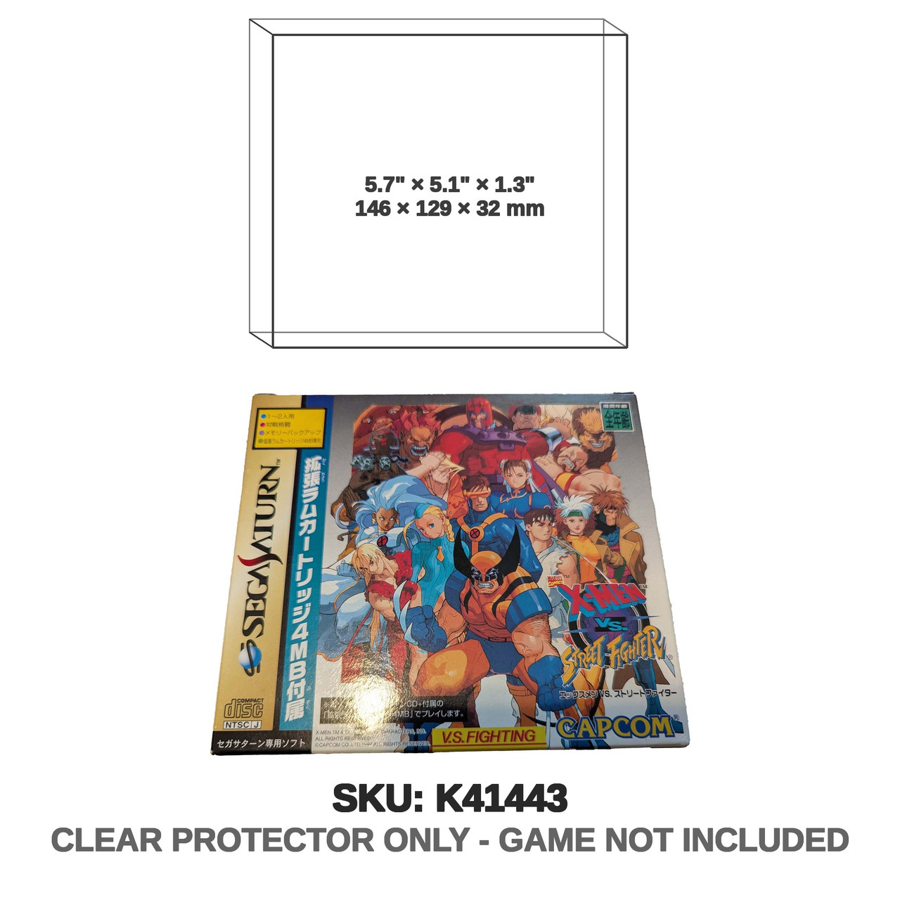 Capcom Street Fighter X-Men vs. Street Fighter JP RAM Cart