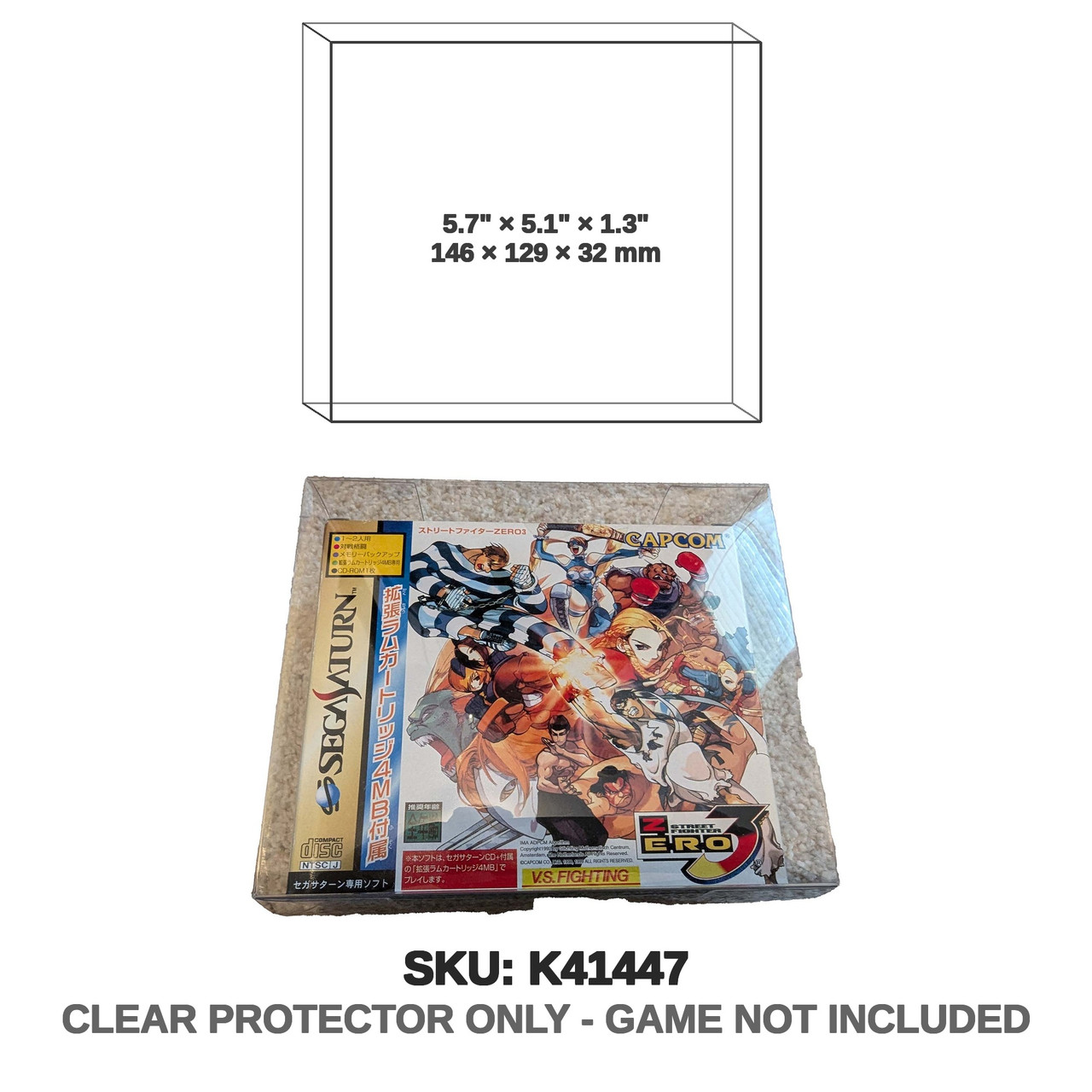 Capcom Street Fighter Zero 3 JP w/ RAM Cart