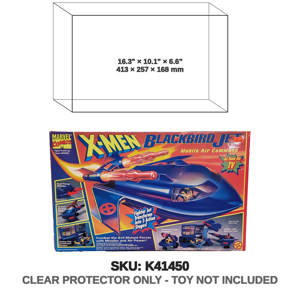 X-MEN Blackbird Jet Toybiz