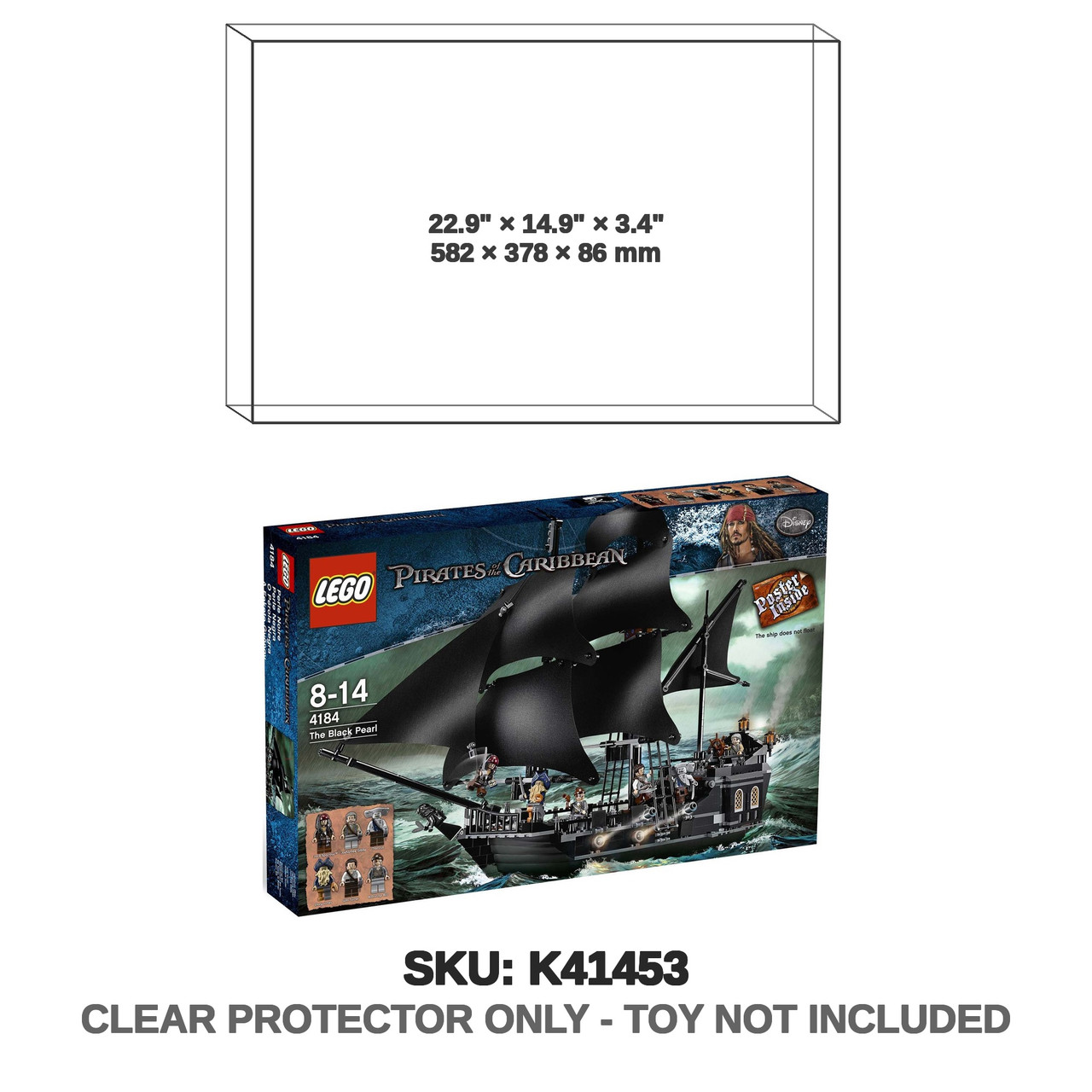 LEGO Pirates of the Caribbean Black Pearl 4184